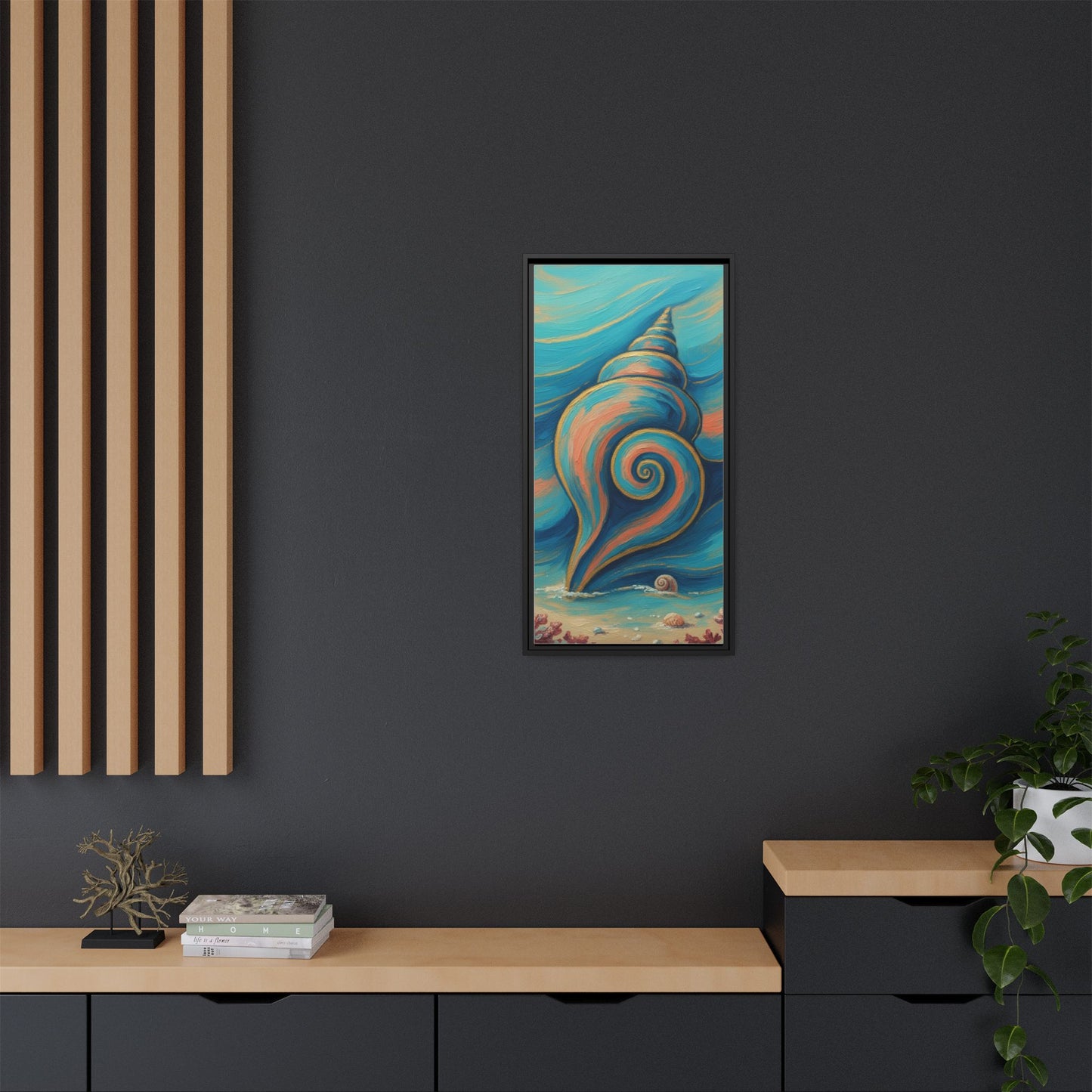 Vibration of the Keys – Colorful Sea Shell Coastal Wall Art