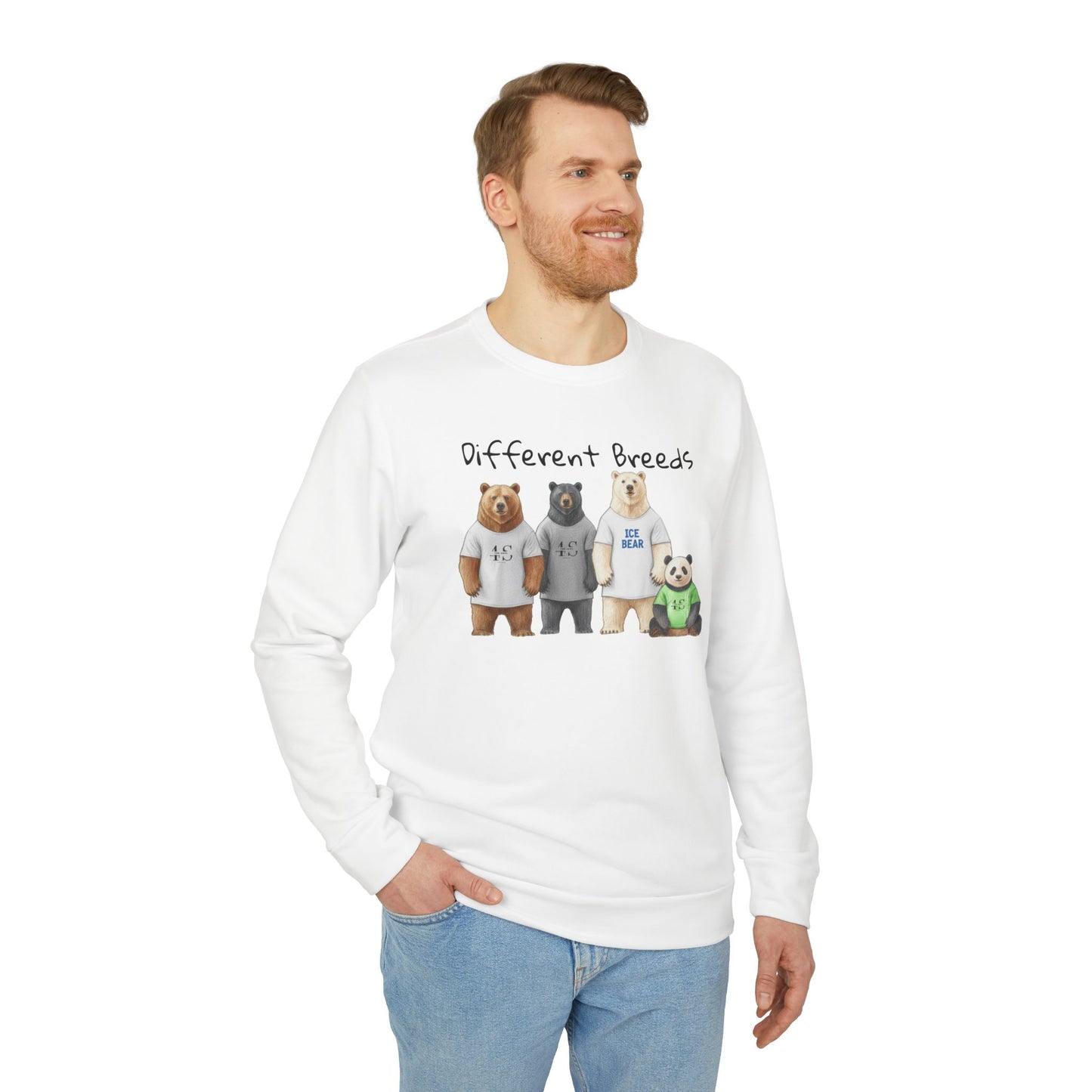 "Different Breeds, Same Soul" Bear Family Graphic