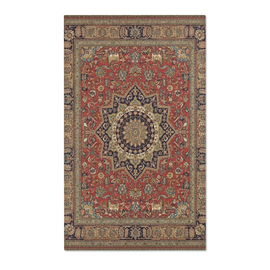 Traditional Persian Medallion Area Rug