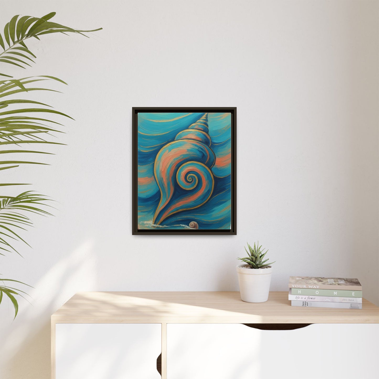 Vibration of the Keys – Colorful Sea Shell Coastal Wall Art
