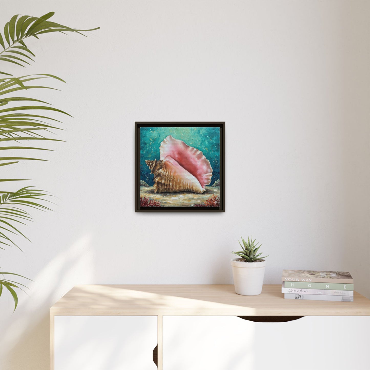 Vibration of the Keys Conch Shell Wall Art
