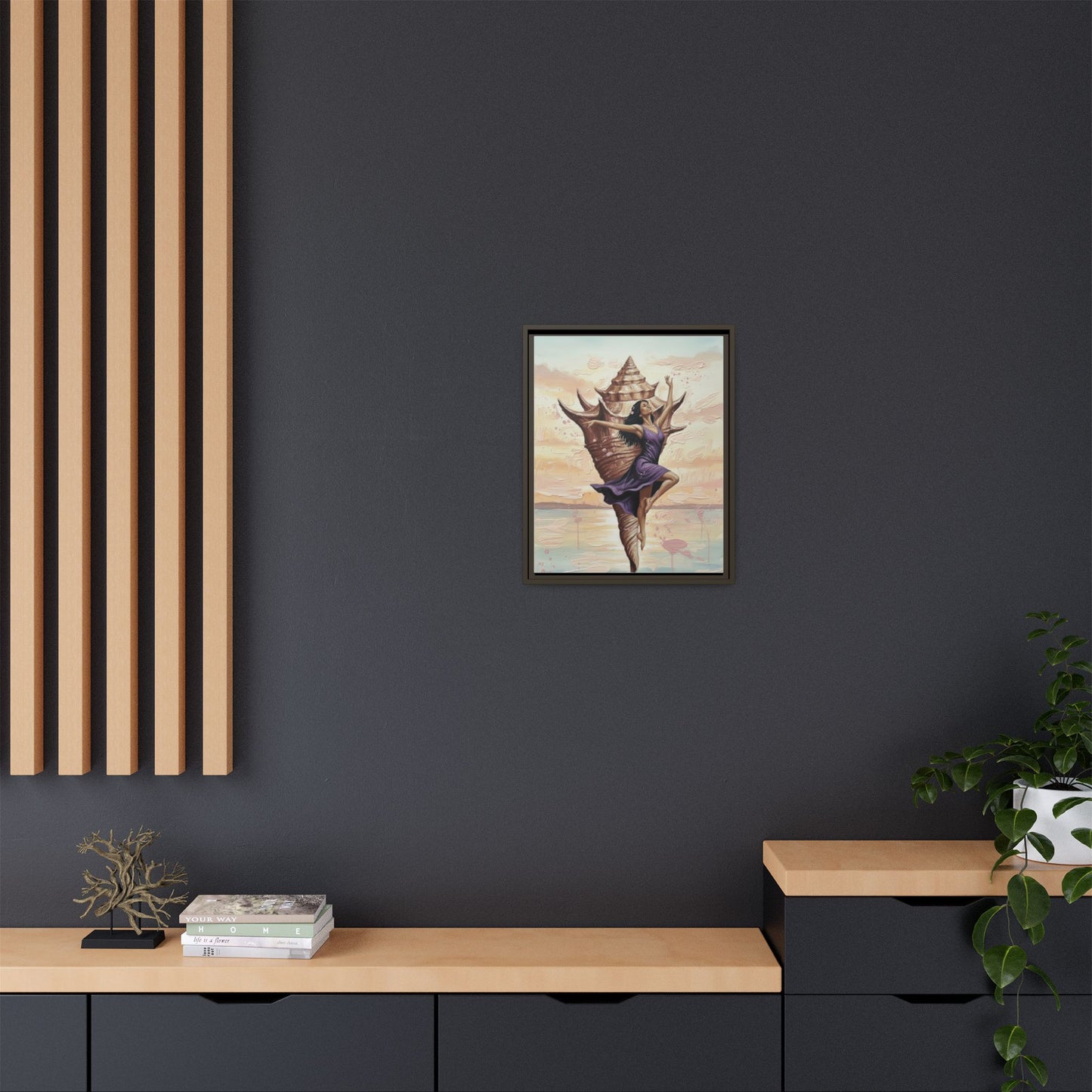 Vibration of the Keys Conch Shell Dancer (Purple)