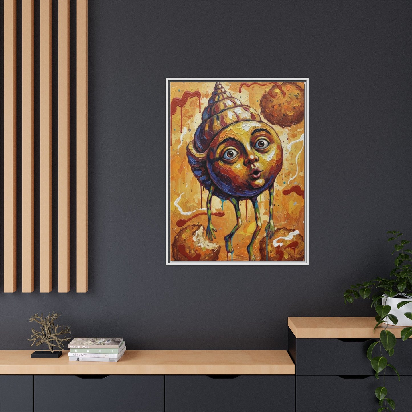 Vibration of the Keys “Conch Fritters” Wall Art