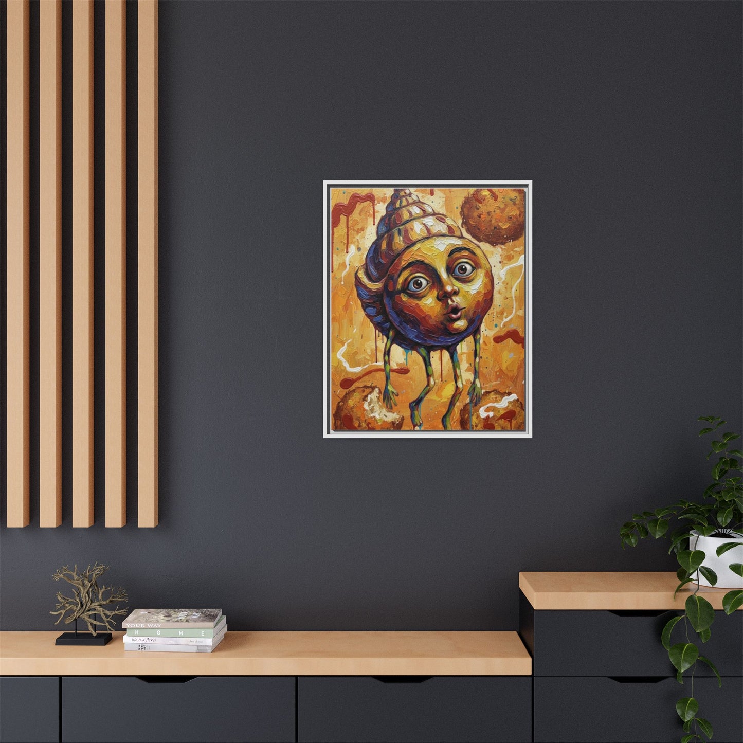 Vibration of the Keys “Conch Fritters” Wall Art