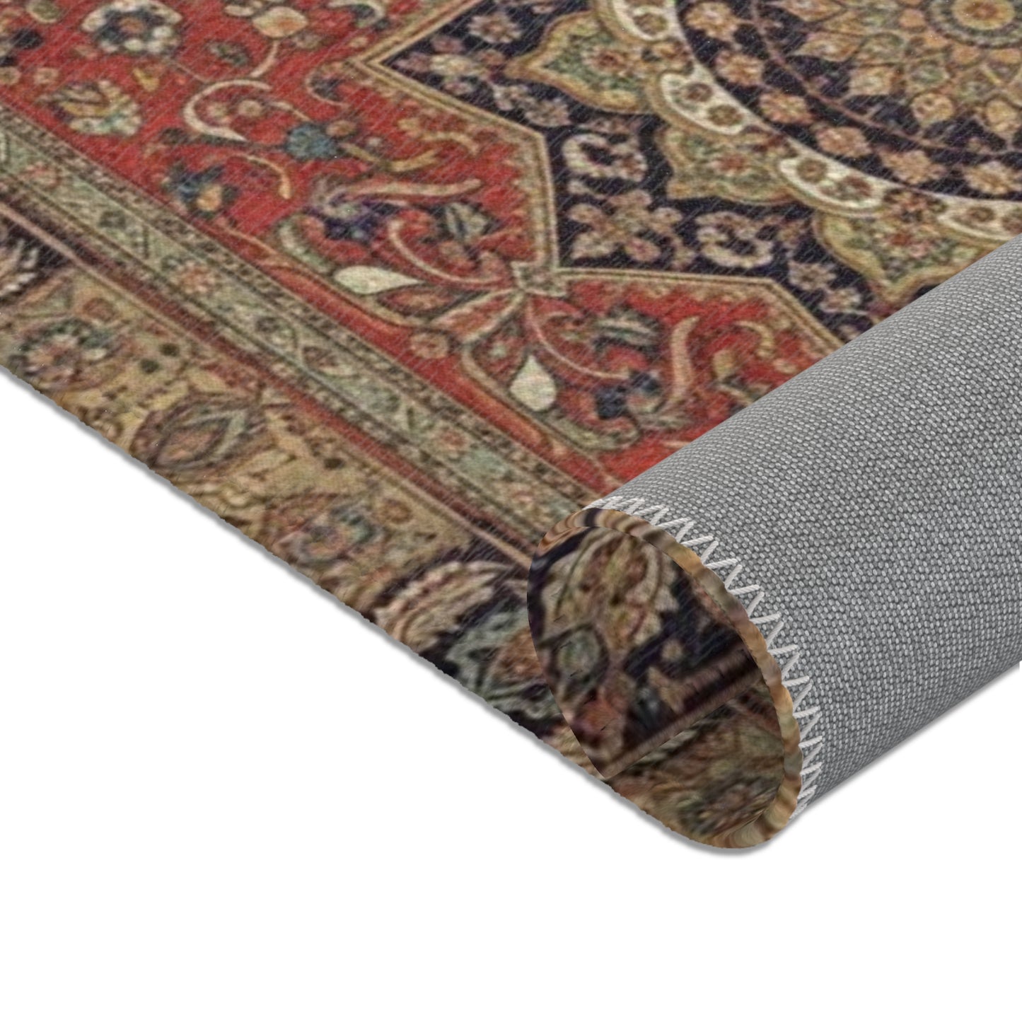 Traditional Persian Medallion Area Rug