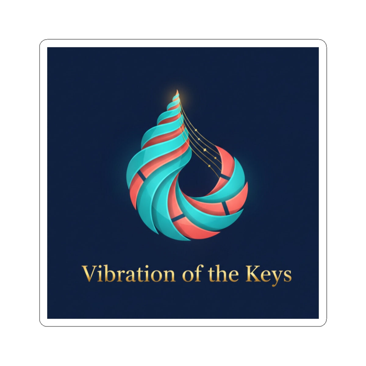 Vibration of the Keys Stickers