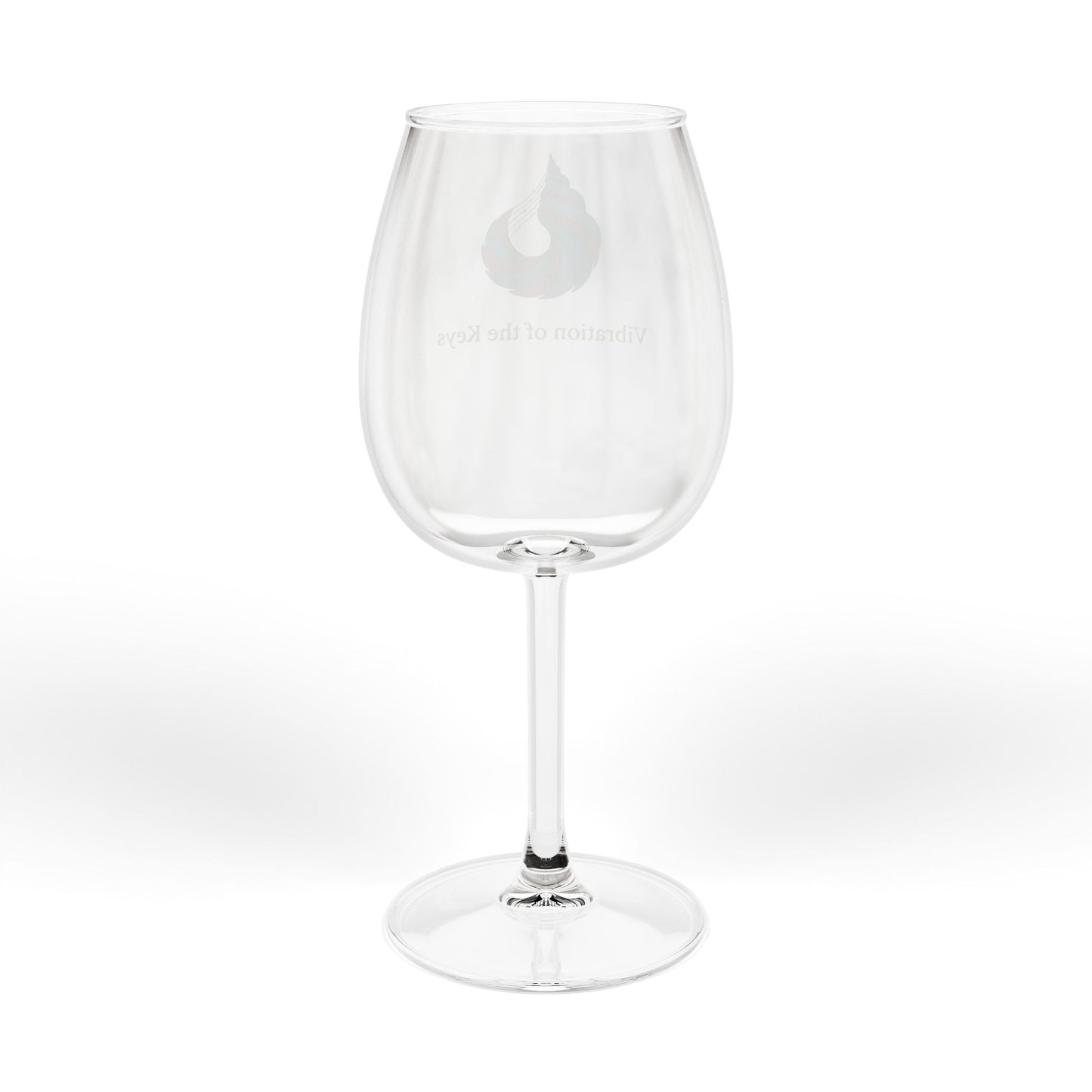Vibration of the Keys 12oz Wine Glass – "A day at the beach"