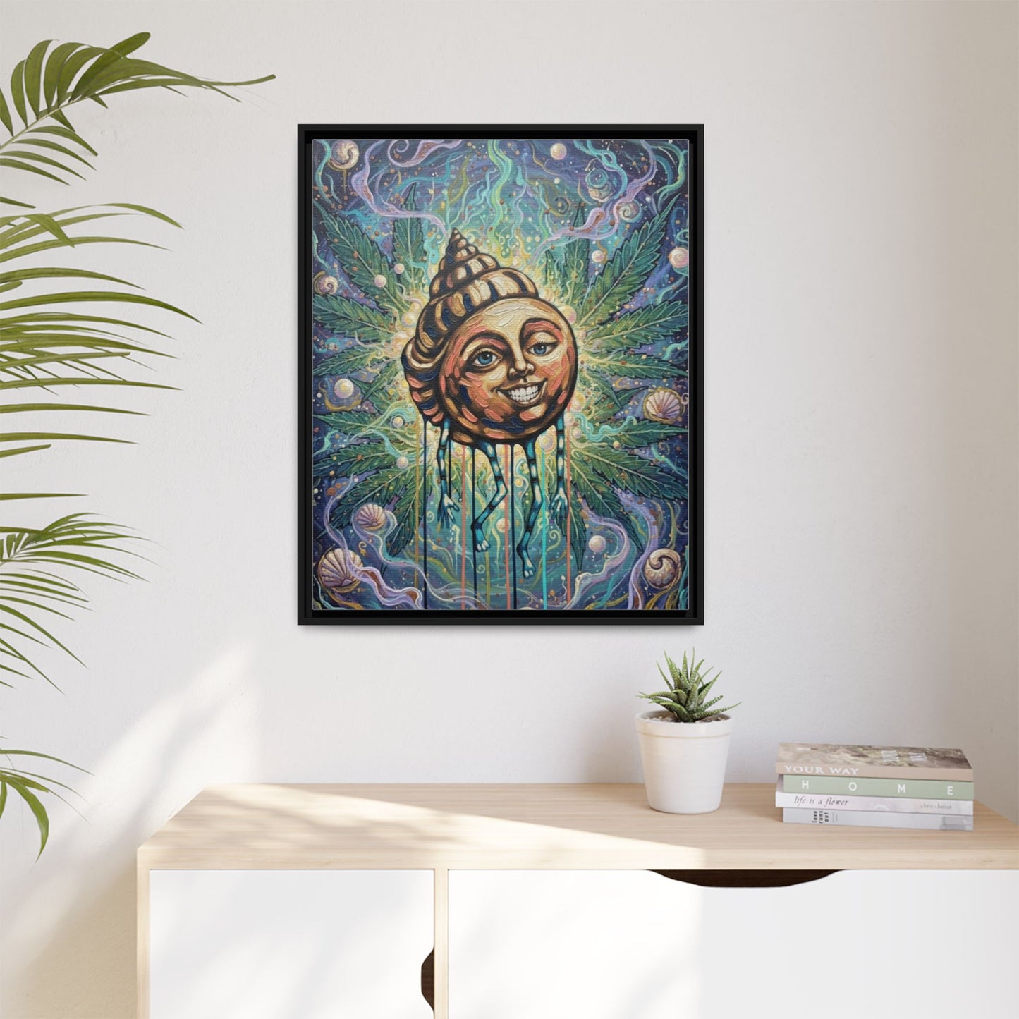 Vibration of the Keys “Legalized Conch” Wall Art