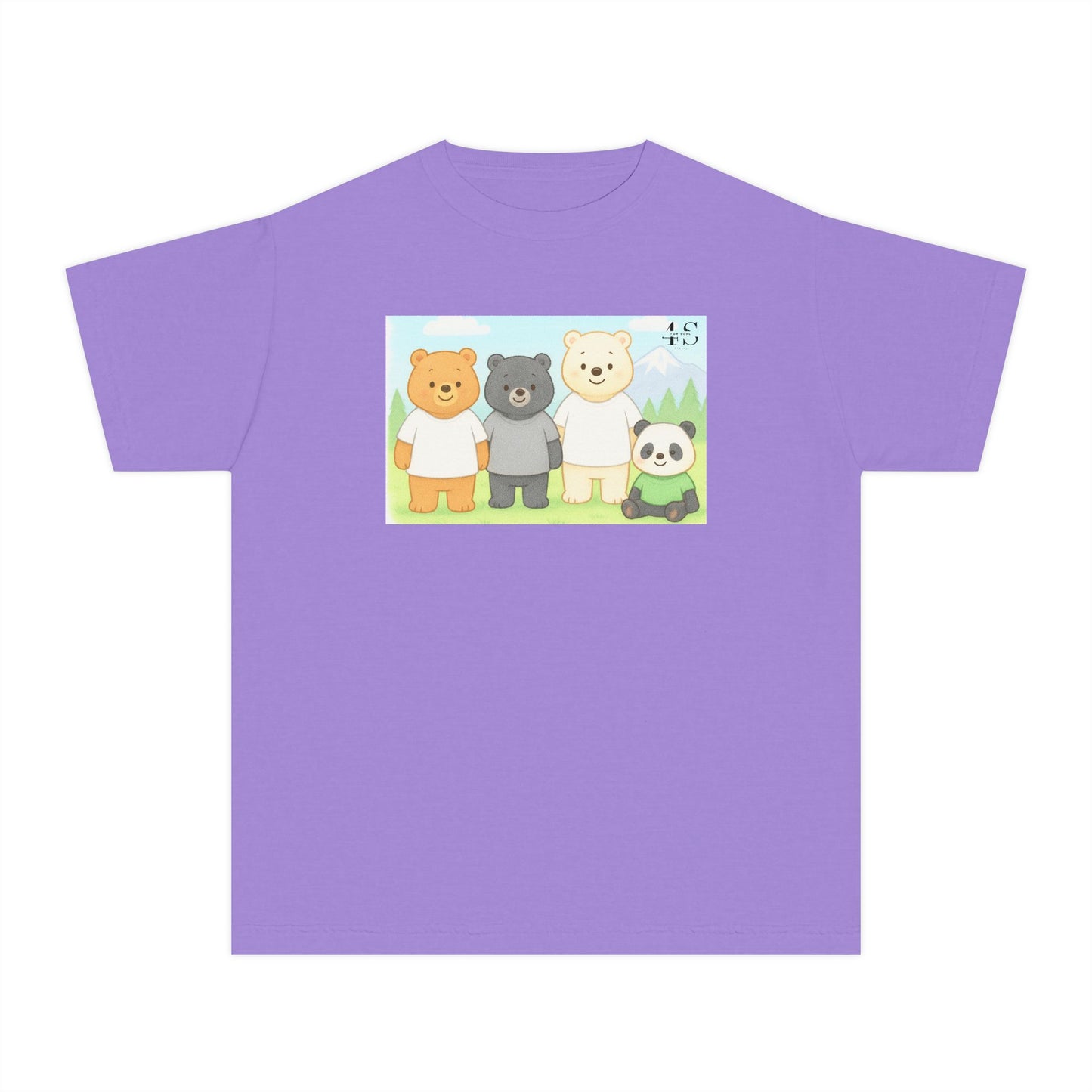 Different Breeds, Same Soul Bear family  Youth T‑Shirt