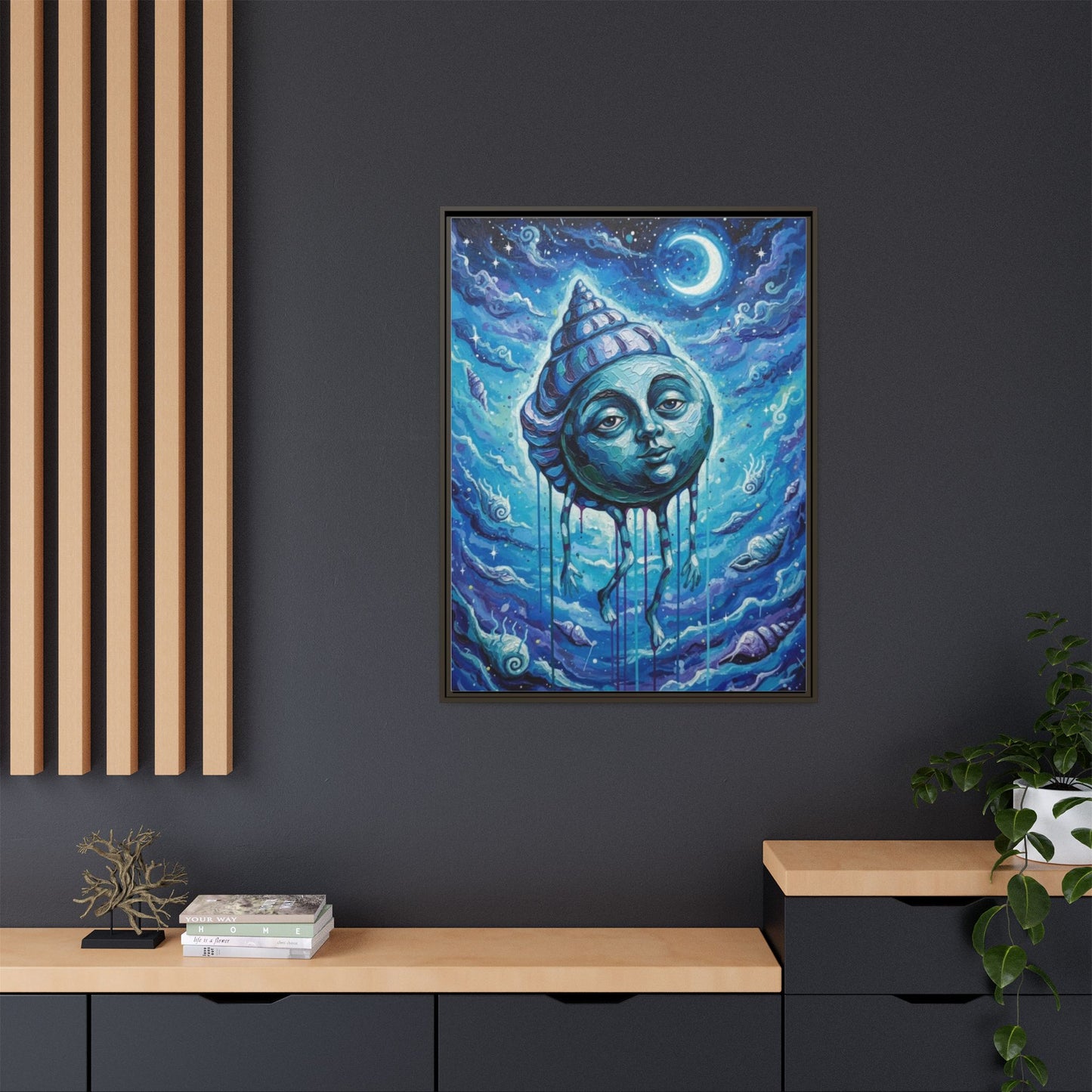 Vibration of the Keys “Conch Dreams” Wall Art