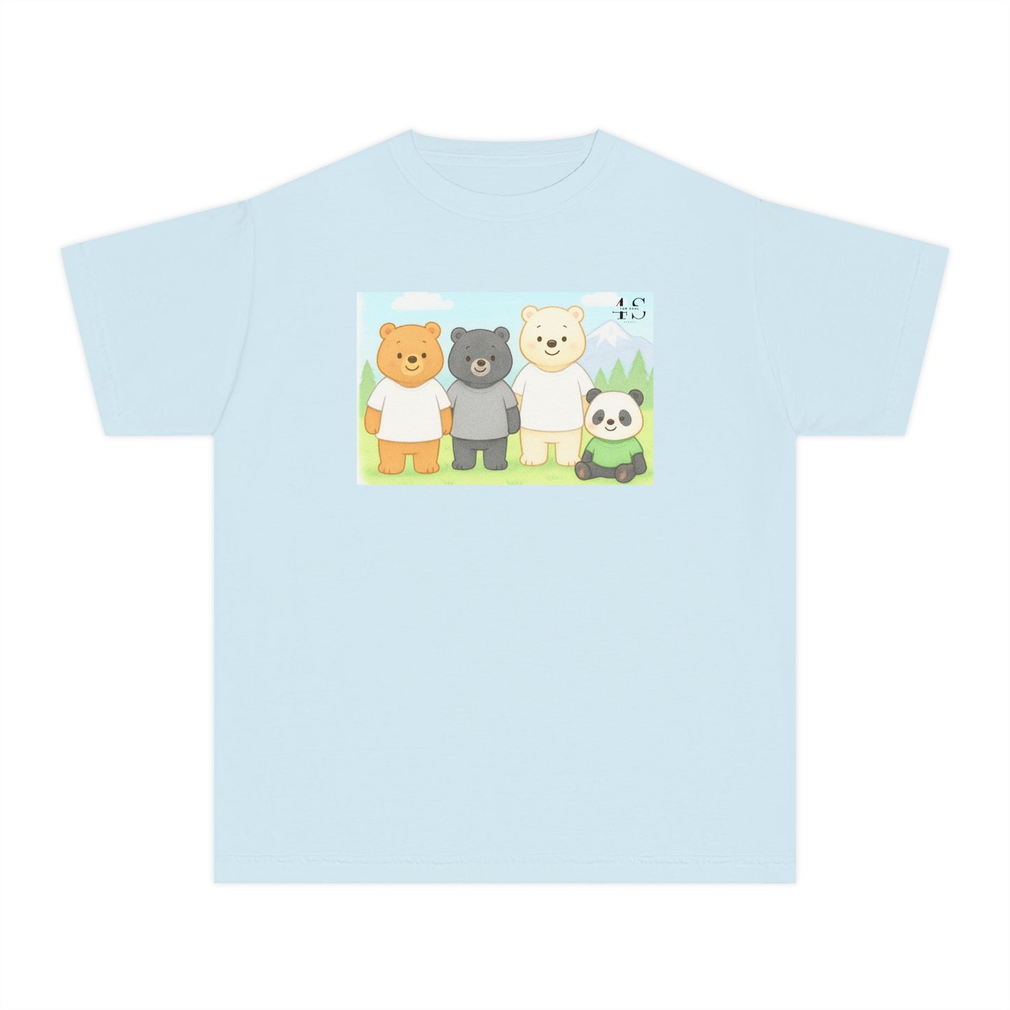 Different Breeds, Same Soul Bear family  Youth T‑Shirt