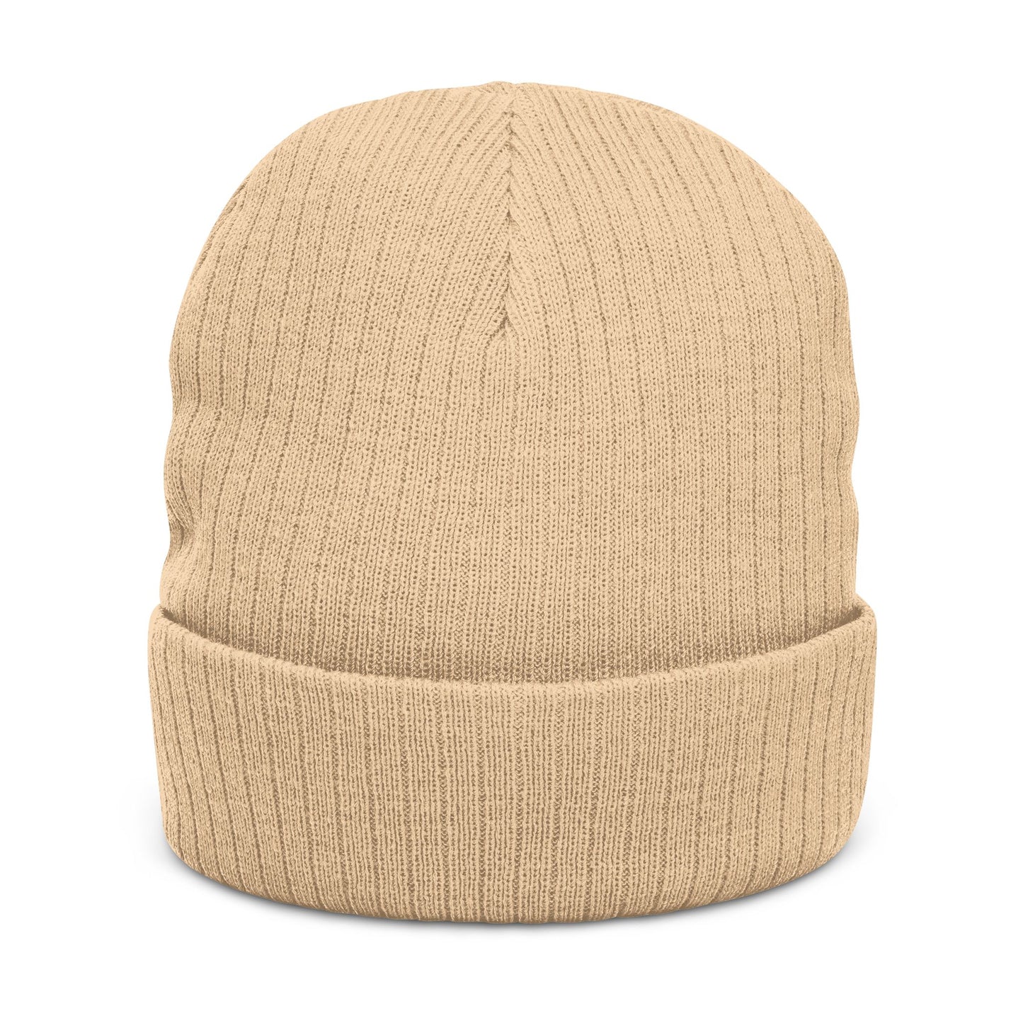 For Soul Embroidered Ribbed Beanie