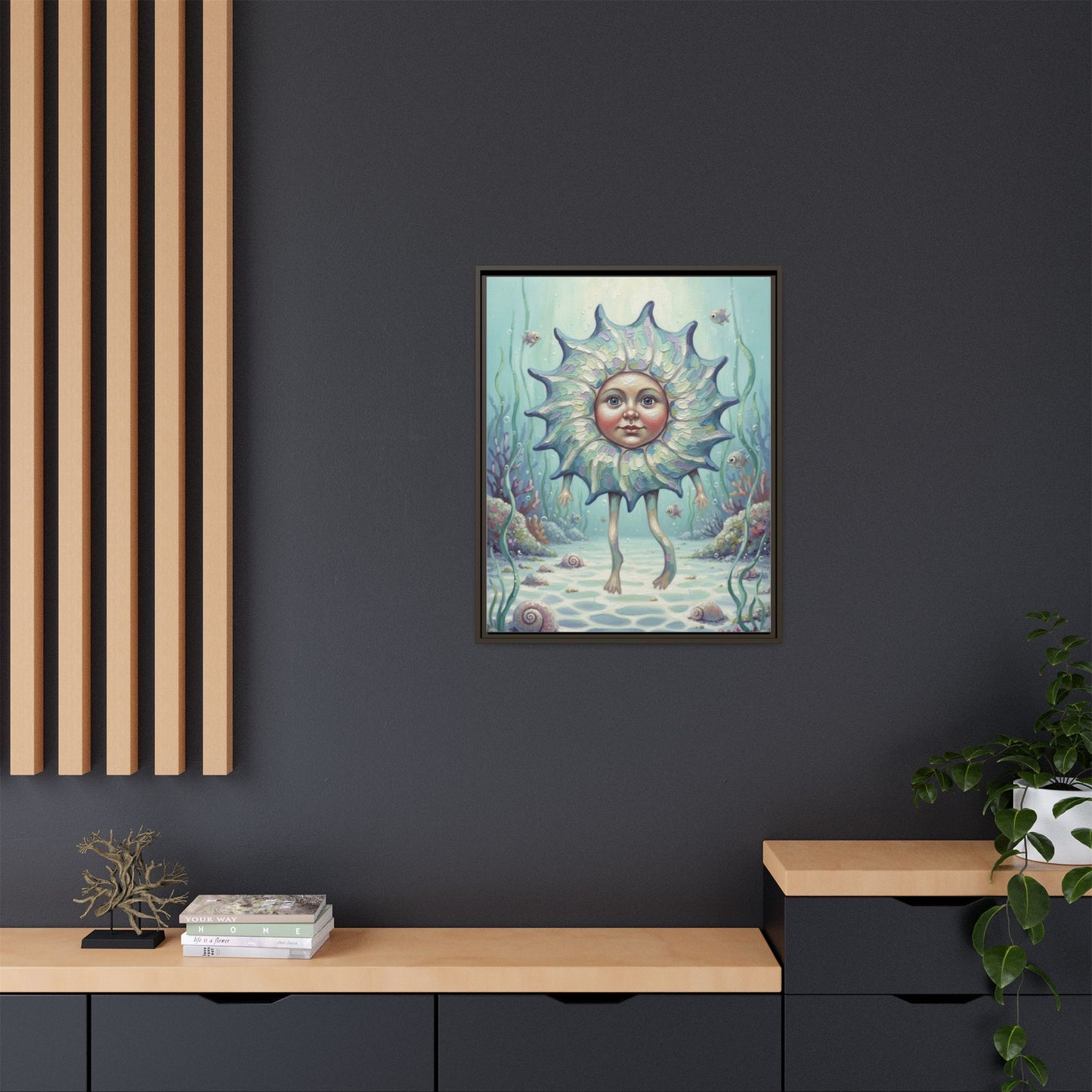 Vibration of the Keys “Baby Conch” Wall Art