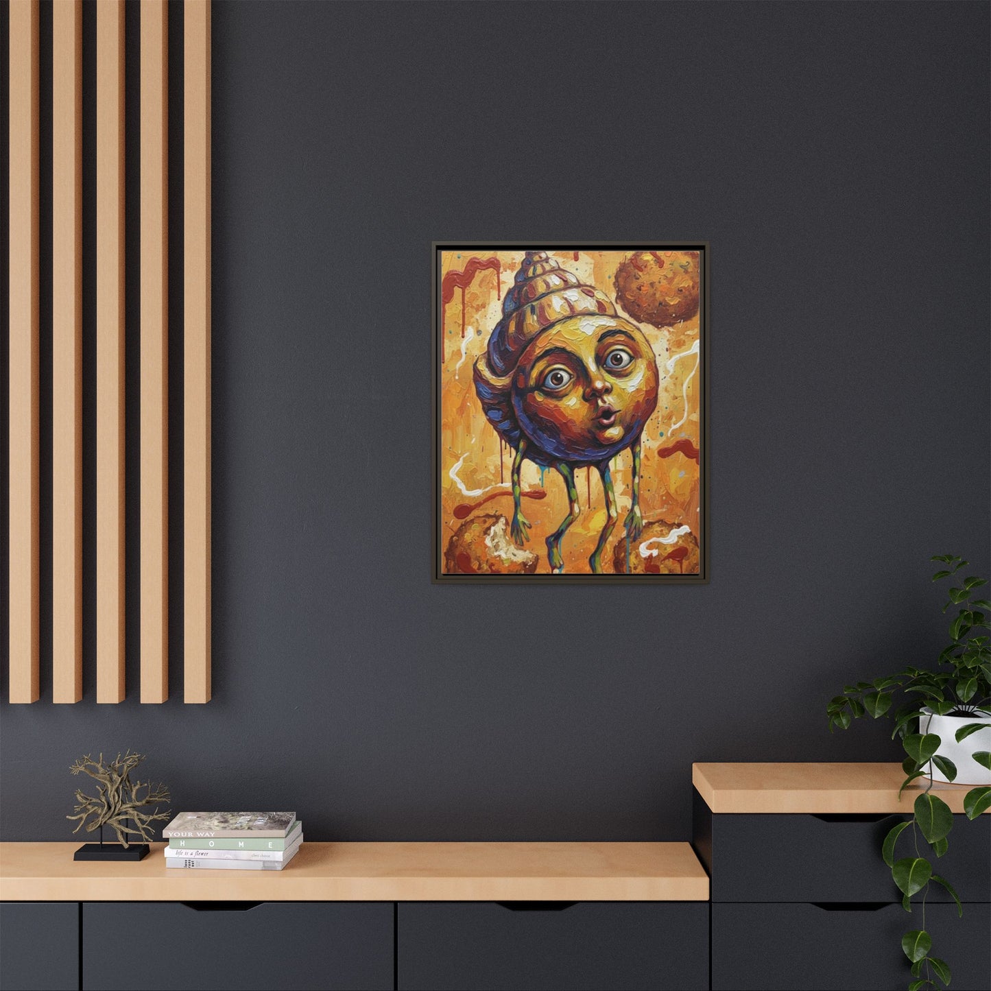 Vibration of the Keys “Conch Fritters” Wall Art