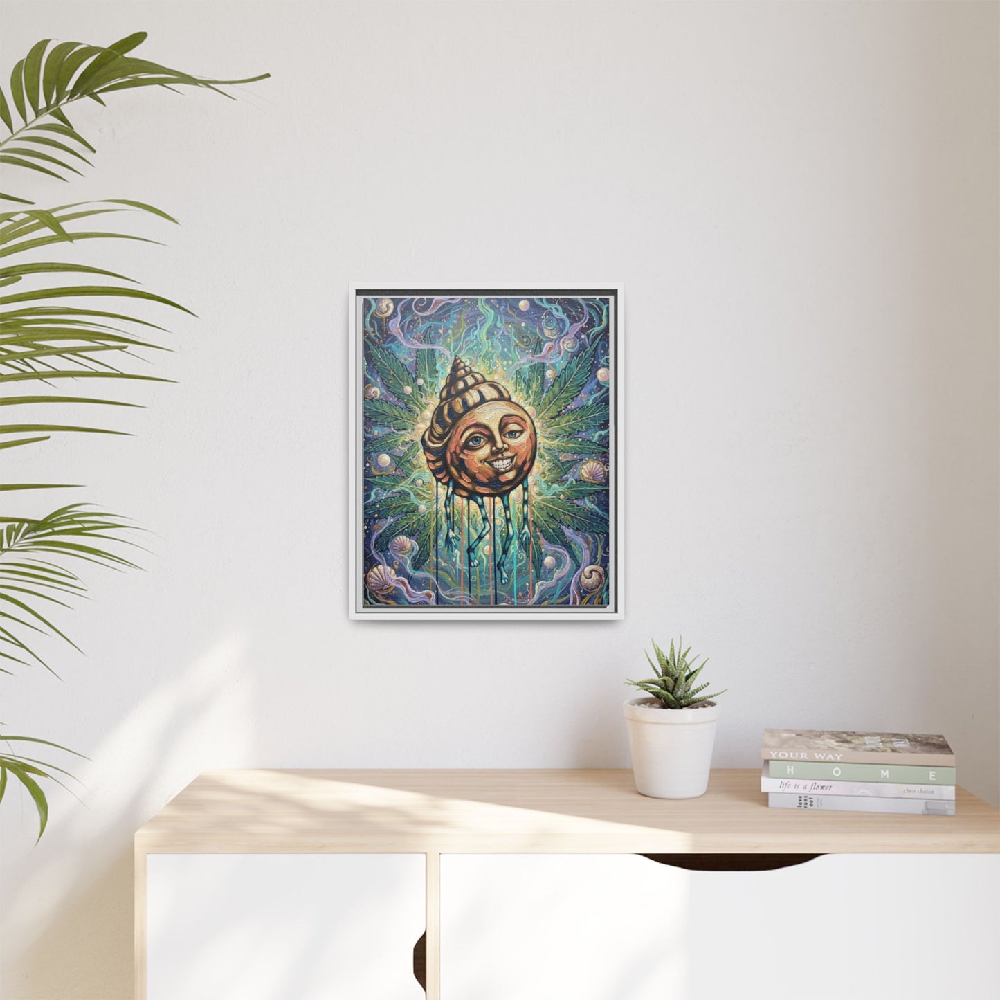 Vibration of the Keys “Legalized Conch” Wall Art