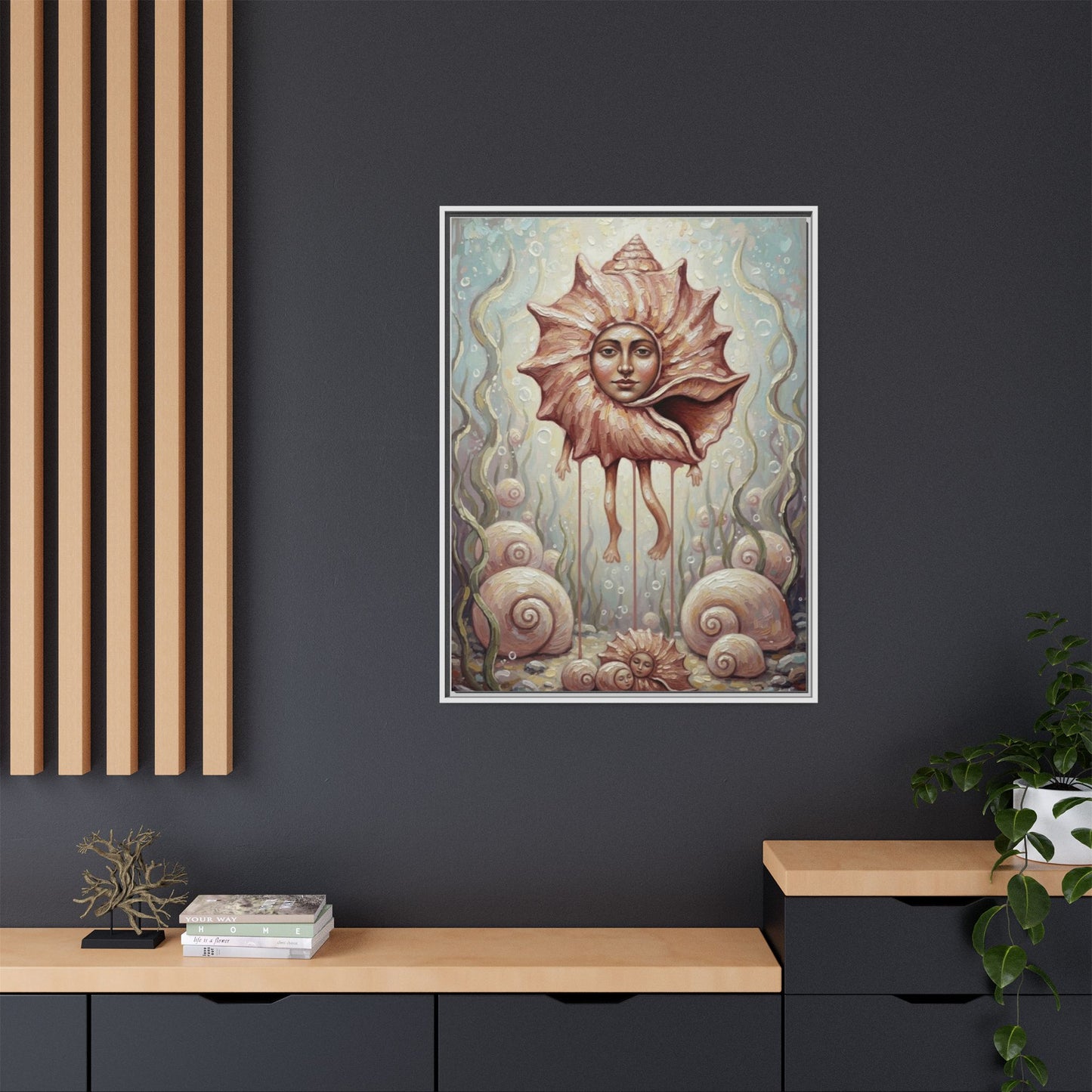 Vibration of the Keys “Mother Conch” Wall Art