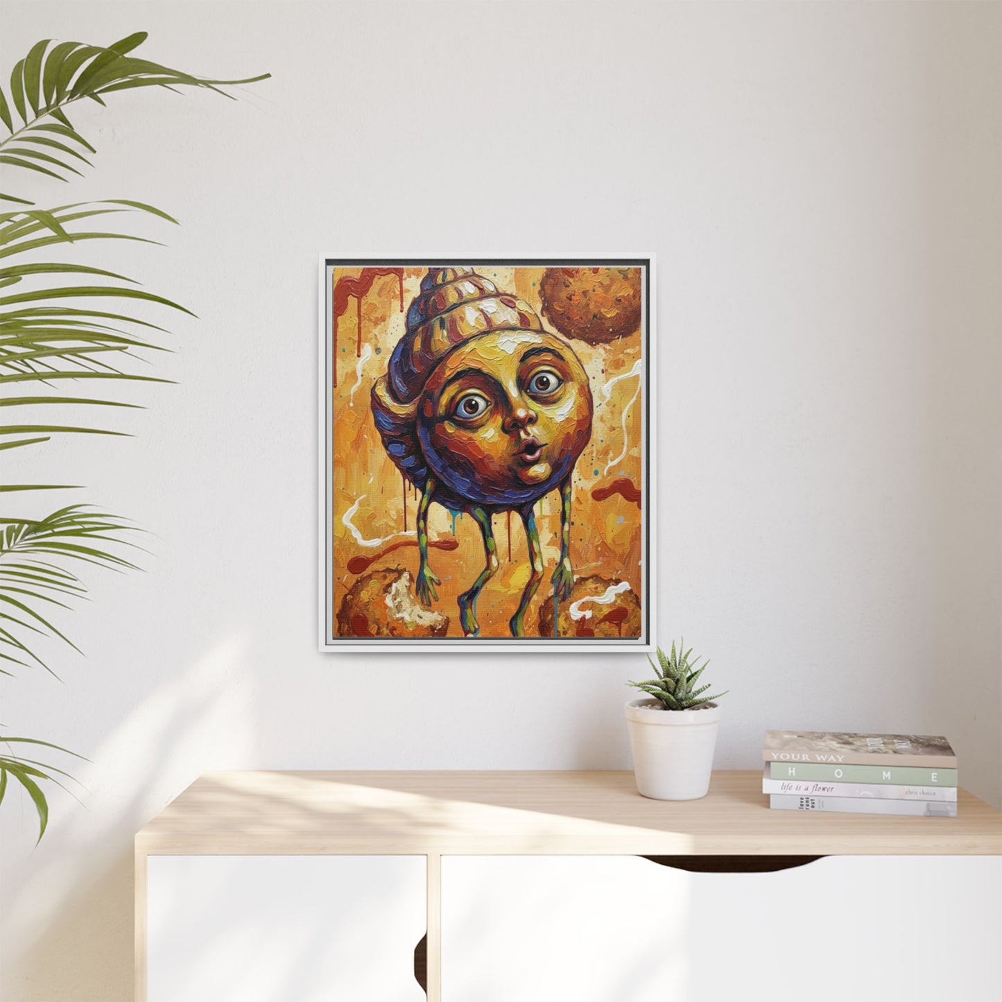 Vibration of the Keys “Conch Fritters” Wall Art
