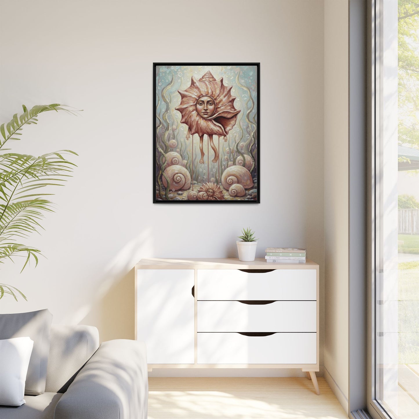 Vibration of the Keys “Mother Conch” Wall Art