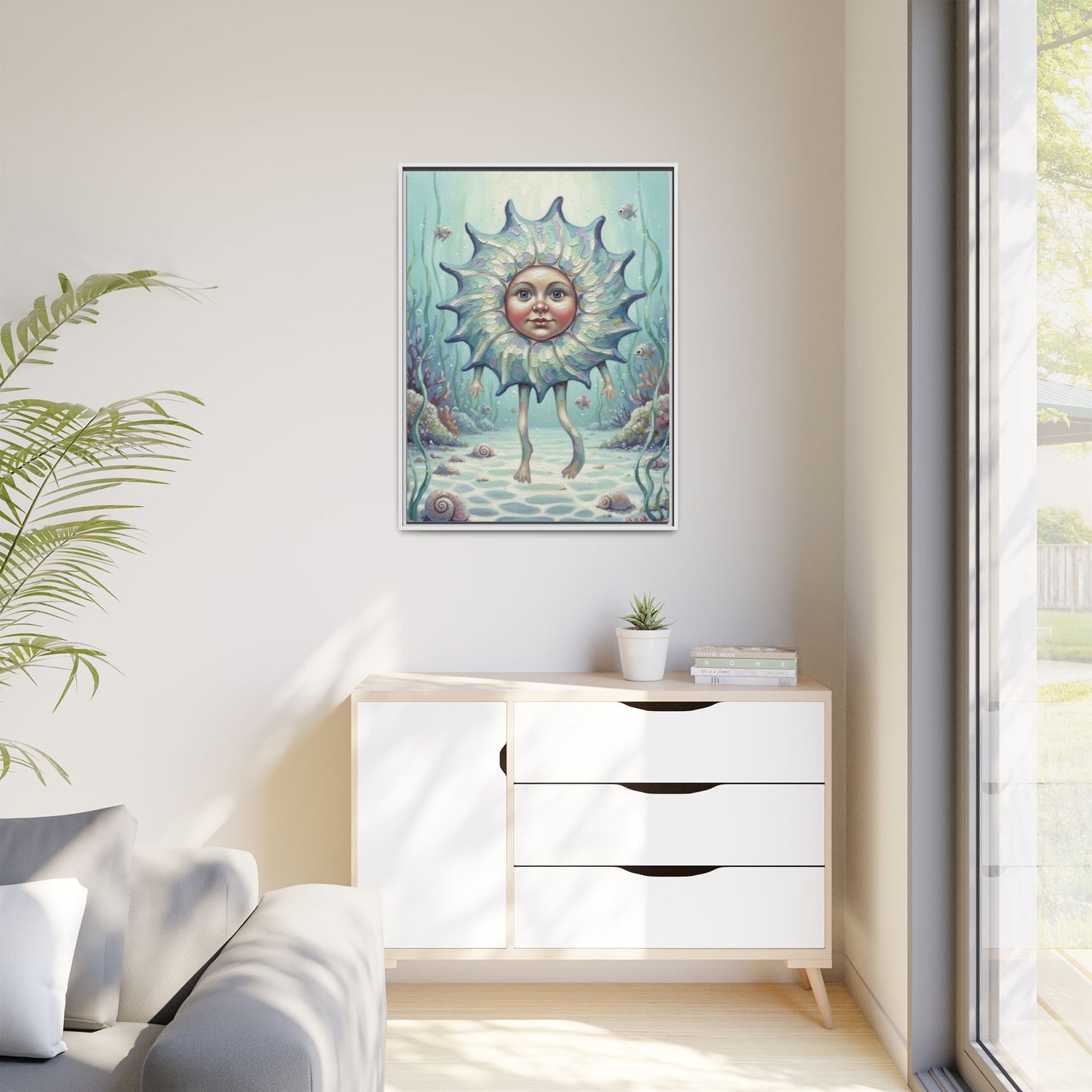Vibration of the Keys “Baby Conch” Wall Art