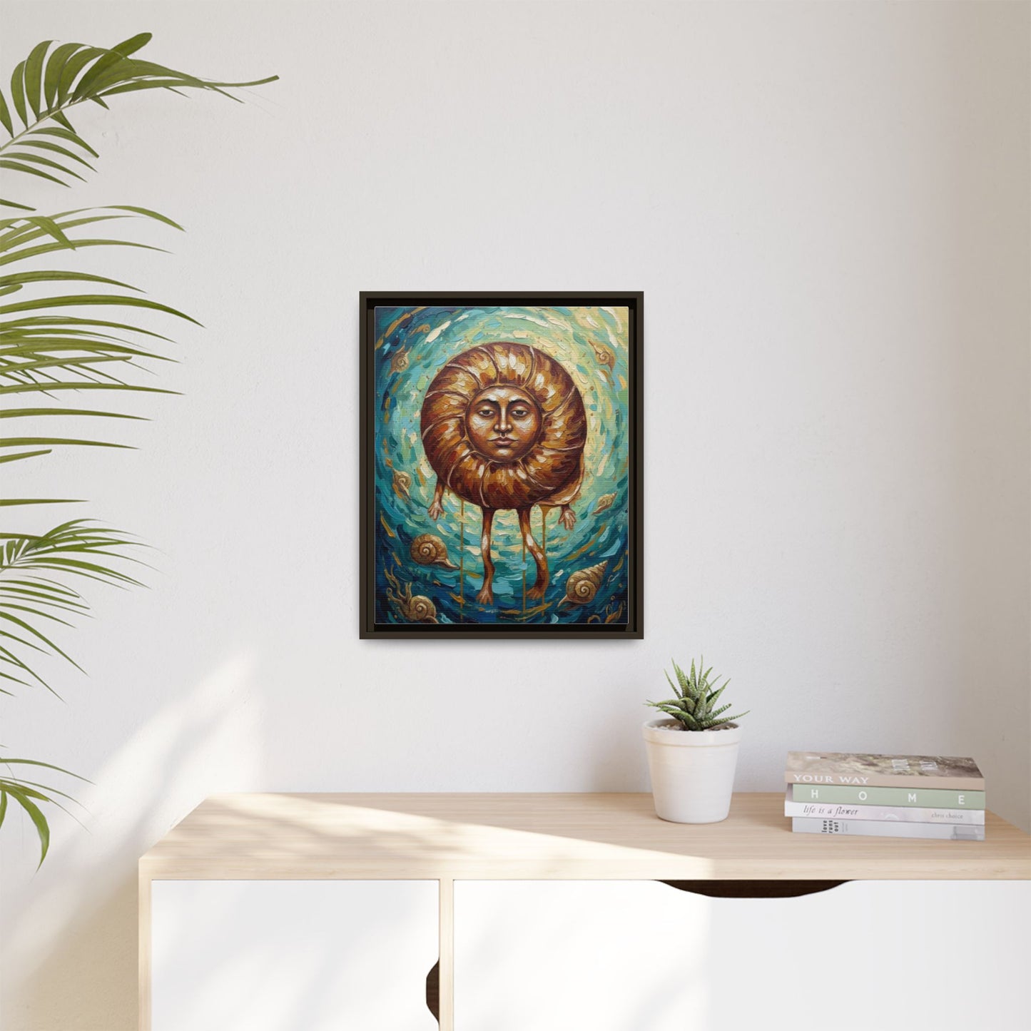 Vibration of the Keys “Father Conch” Wall Art