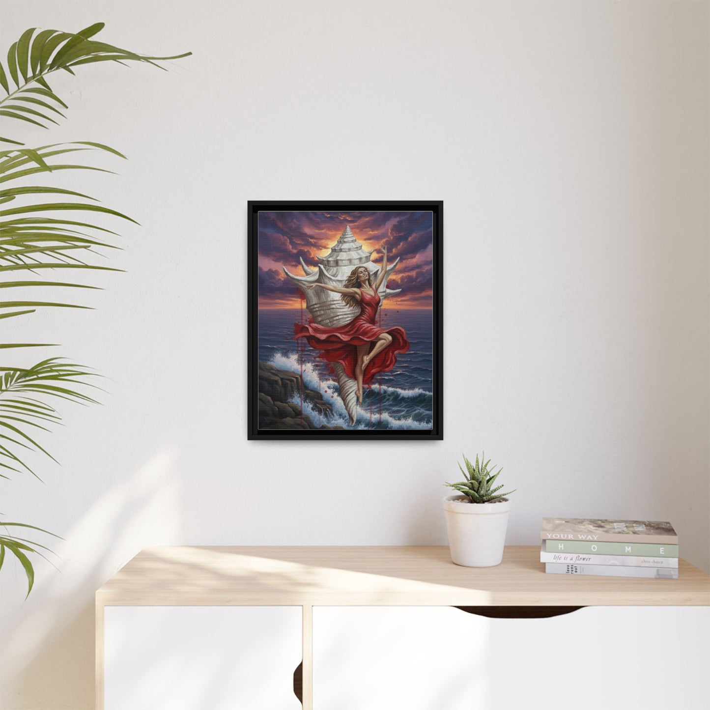 Vibration of the Keys Conch Shell Dancer (Red)