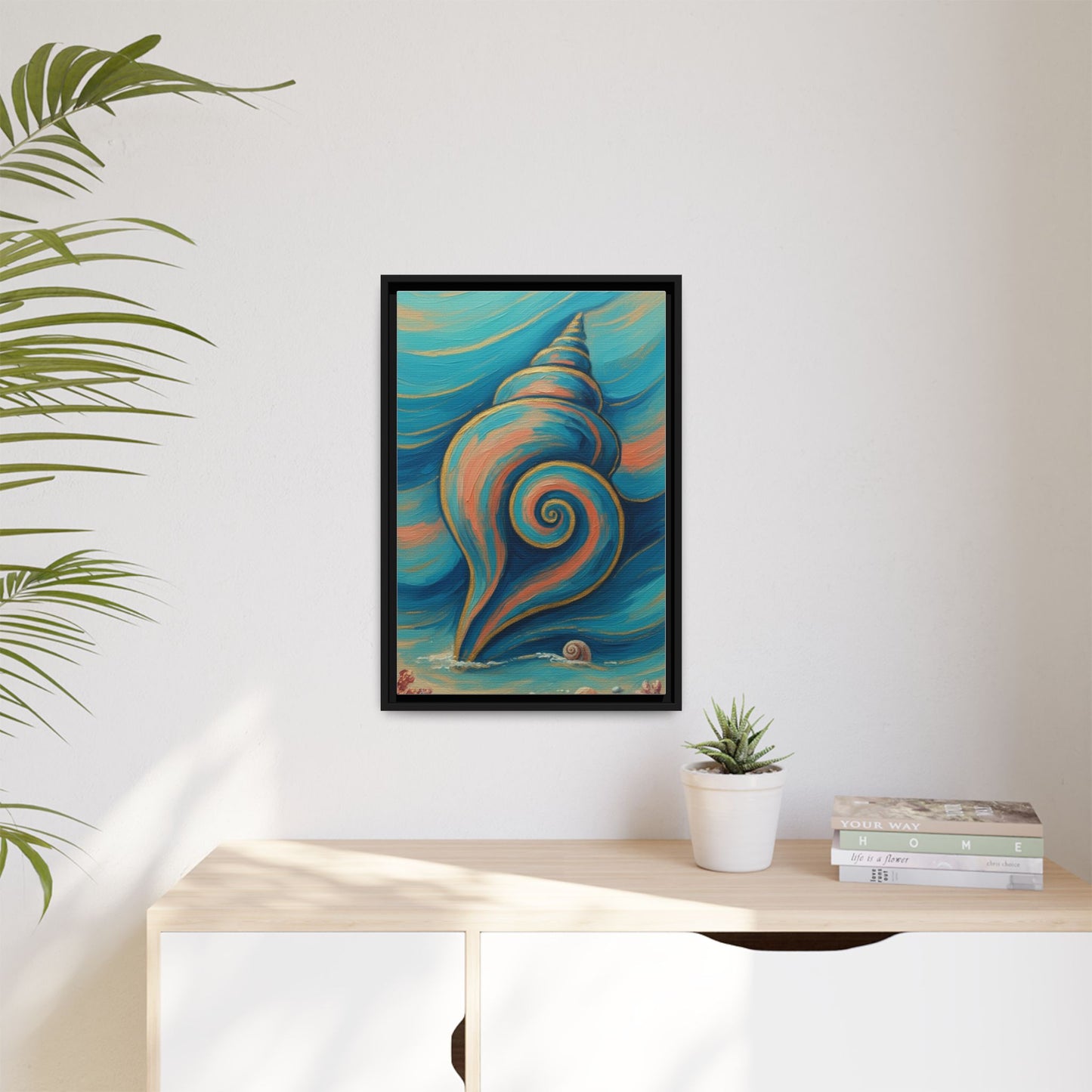 Vibration of the Keys – Colorful Sea Shell Coastal Wall Art