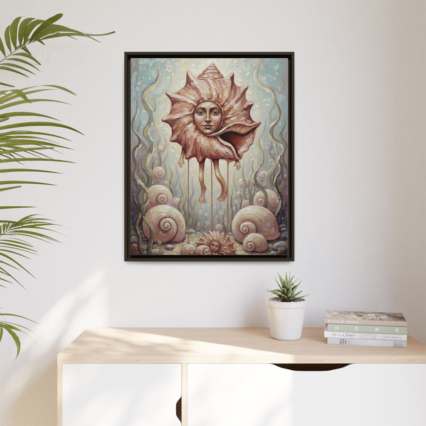 Vibration of the Keys “Mother Conch” Wall Art