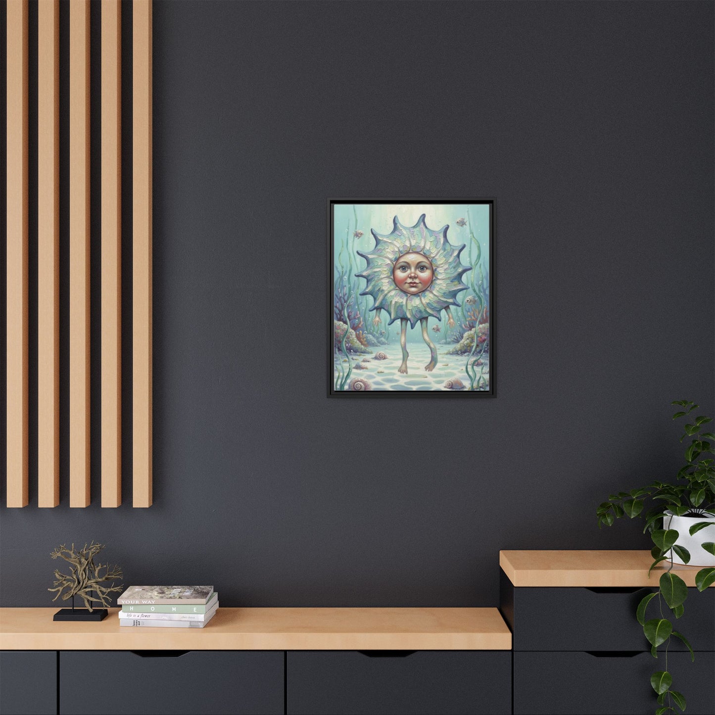 Vibration of the Keys “Baby Conch” Wall Art