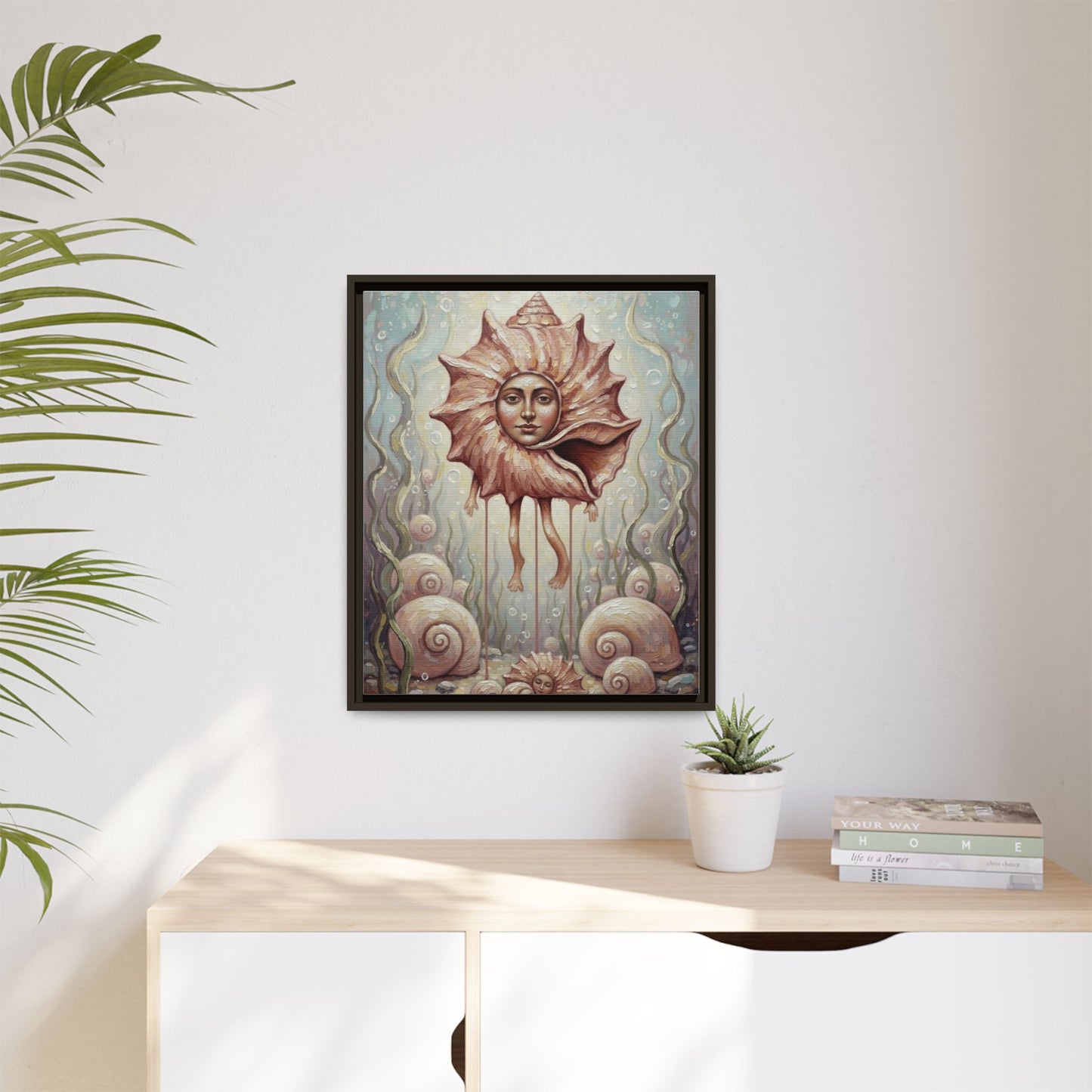Vibration of the Keys “Mother Conch” Wall Art
