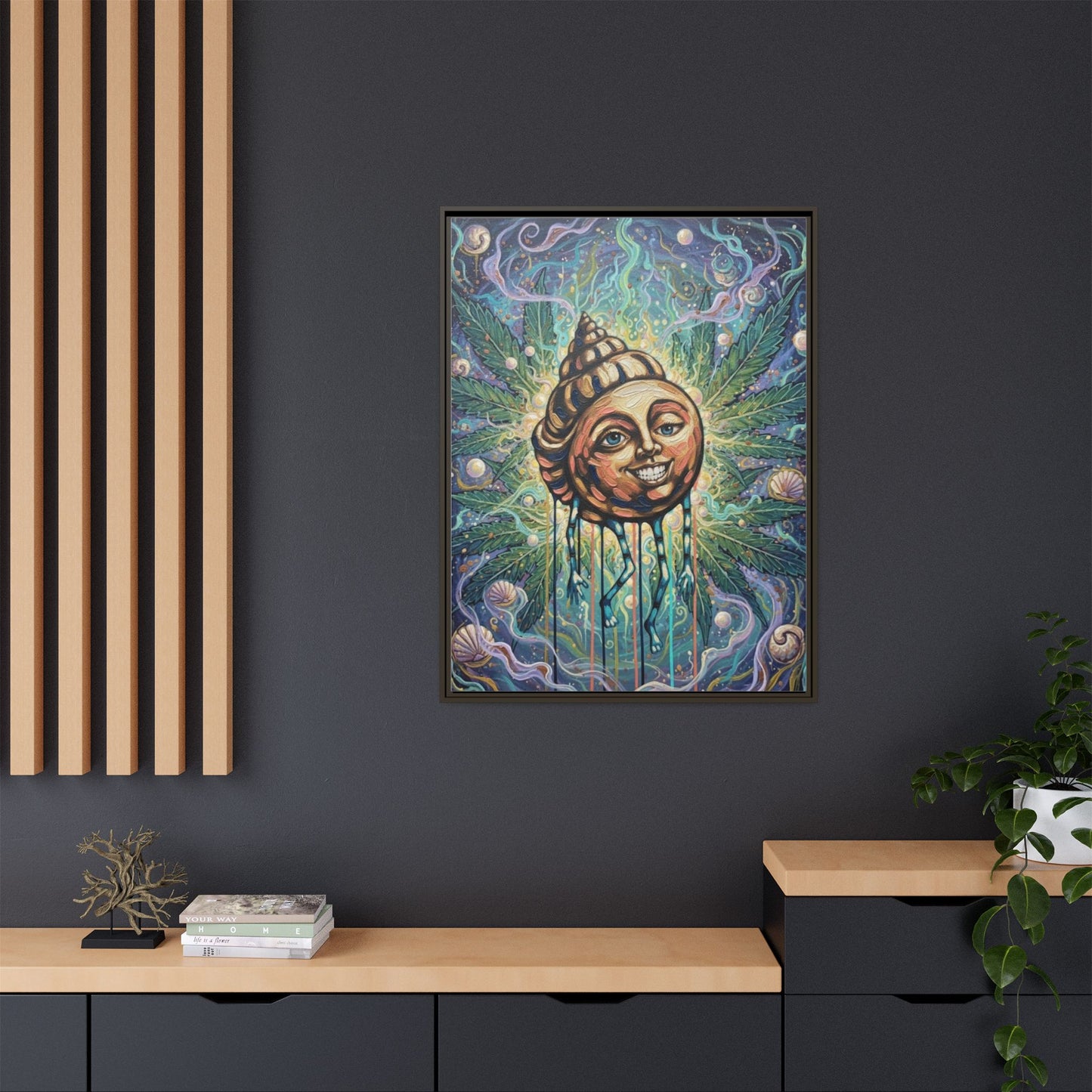 Vibration of the Keys “Legalized Conch” Wall Art