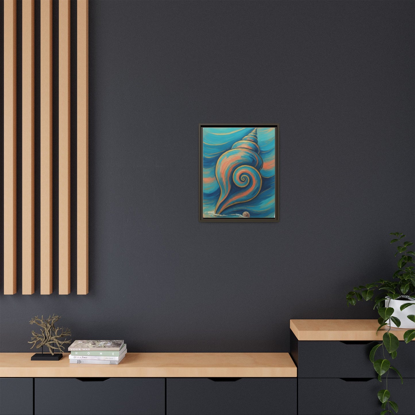 Vibration of the Keys – Colorful Sea Shell Coastal Wall Art