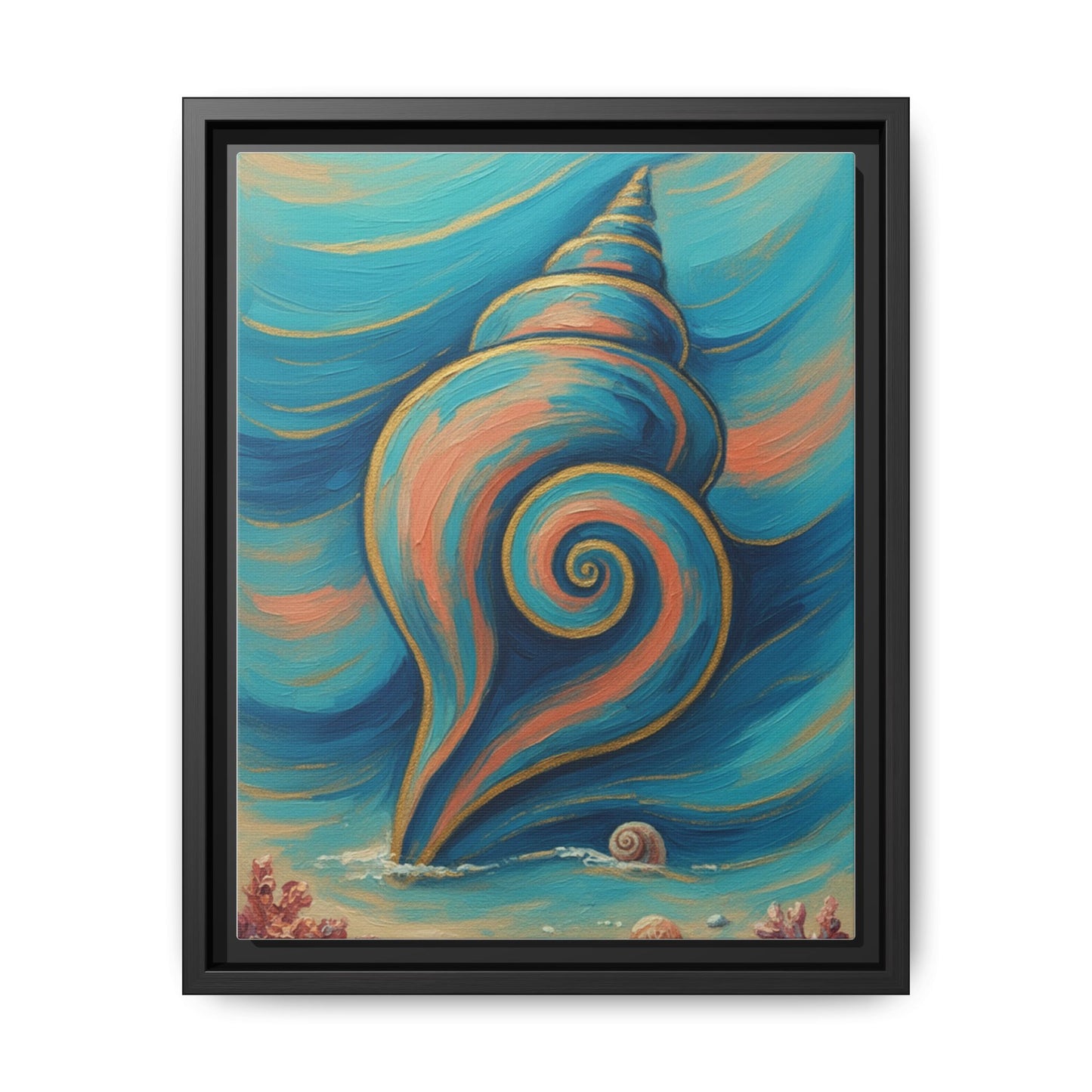 Vibration of the Keys – Colorful Sea Shell Coastal Wall Art