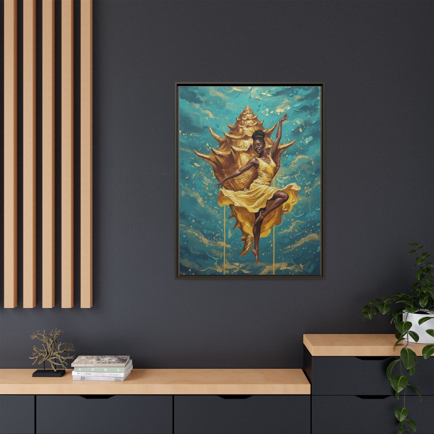 Vibration of the Keys Conch Dancer (Gold)