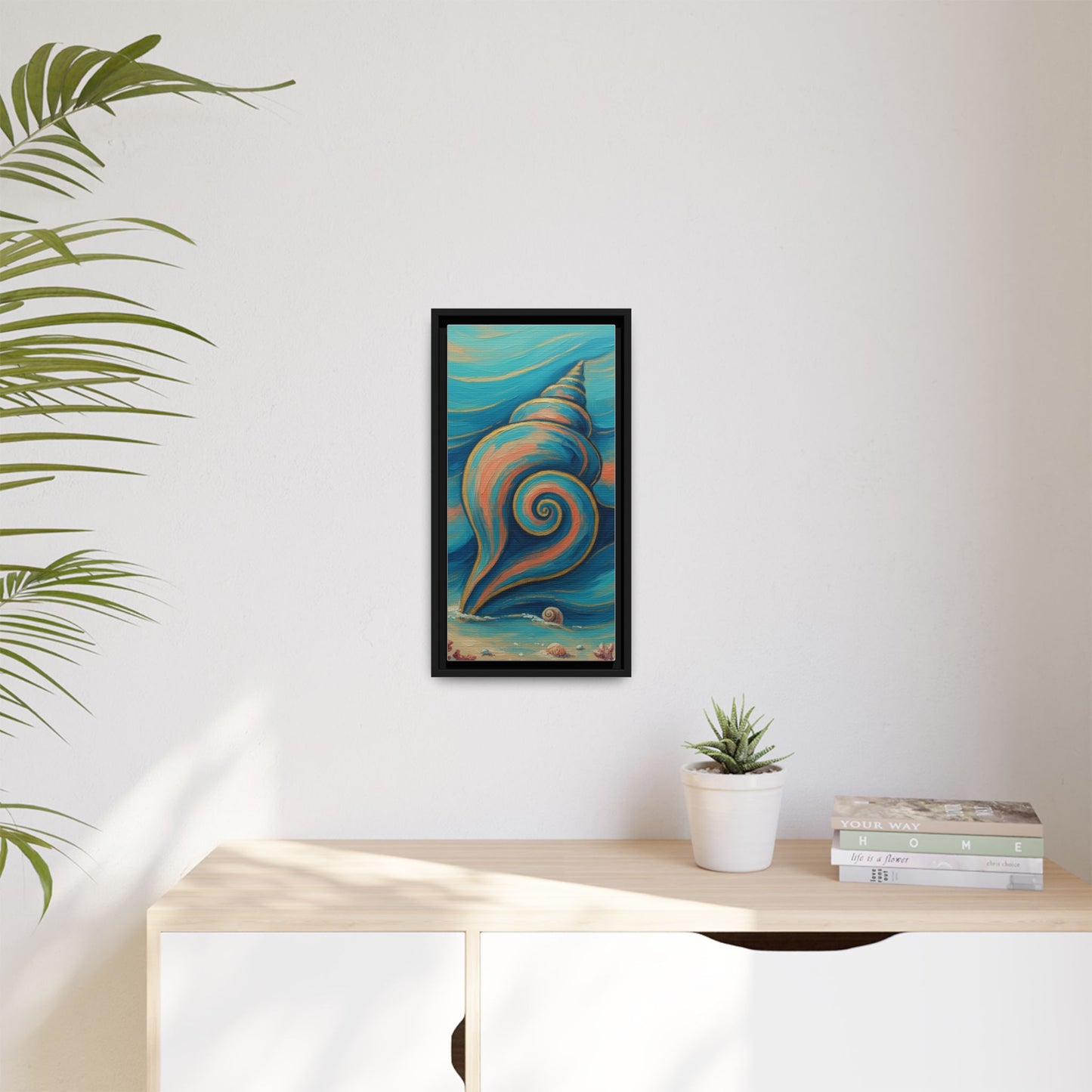 Vibration of the Keys – Colorful Sea Shell Coastal Wall Art