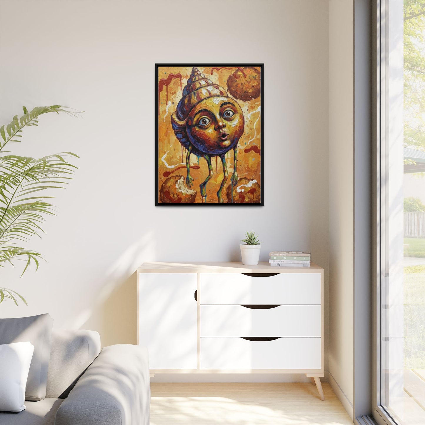 Vibration of the Keys “Conch Fritters” Wall Art