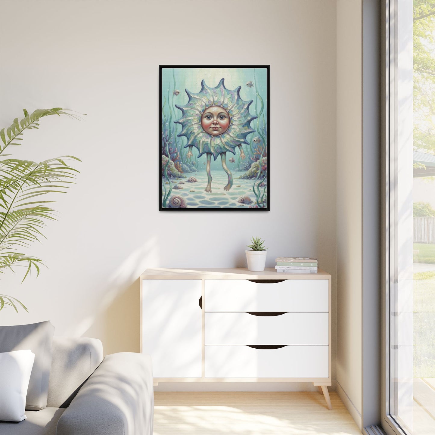 Vibration of the Keys “Baby Conch” Wall Art