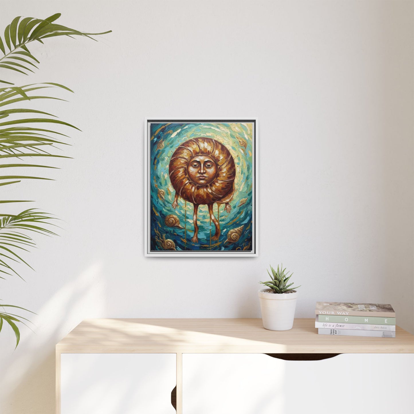 Vibration of the Keys “Father Conch” Wall Art