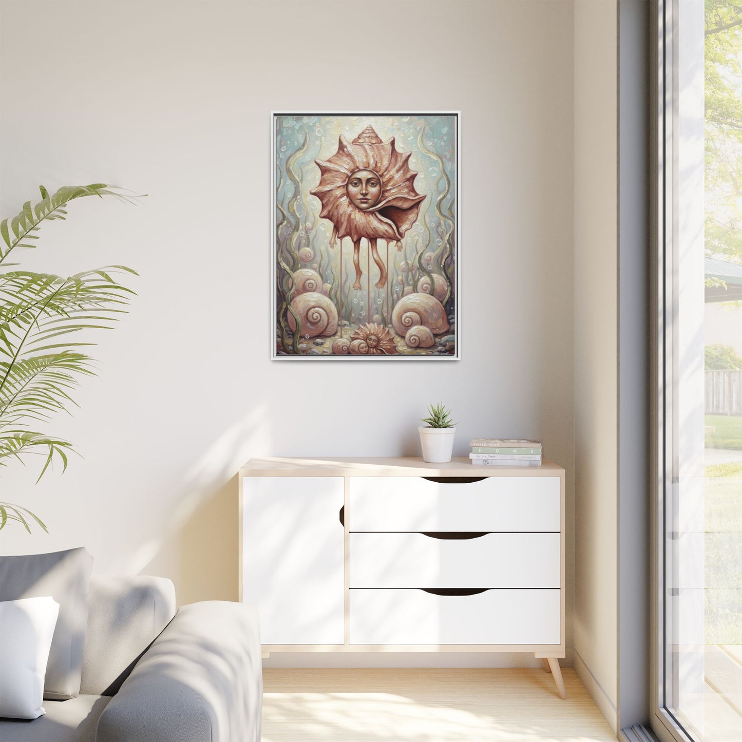 Vibration of the Keys “Mother Conch” Wall Art