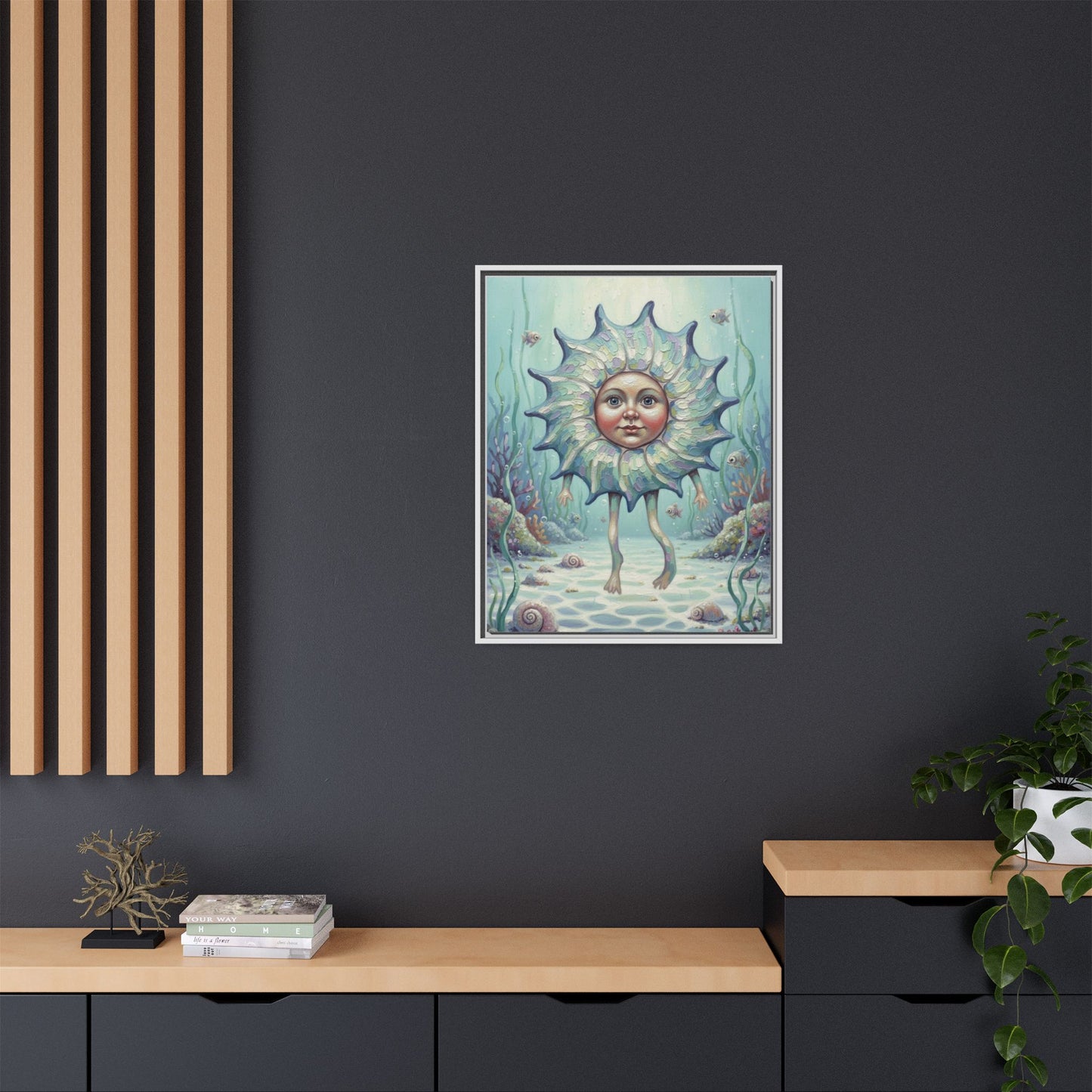 Vibration of the Keys “Baby Conch” Wall Art