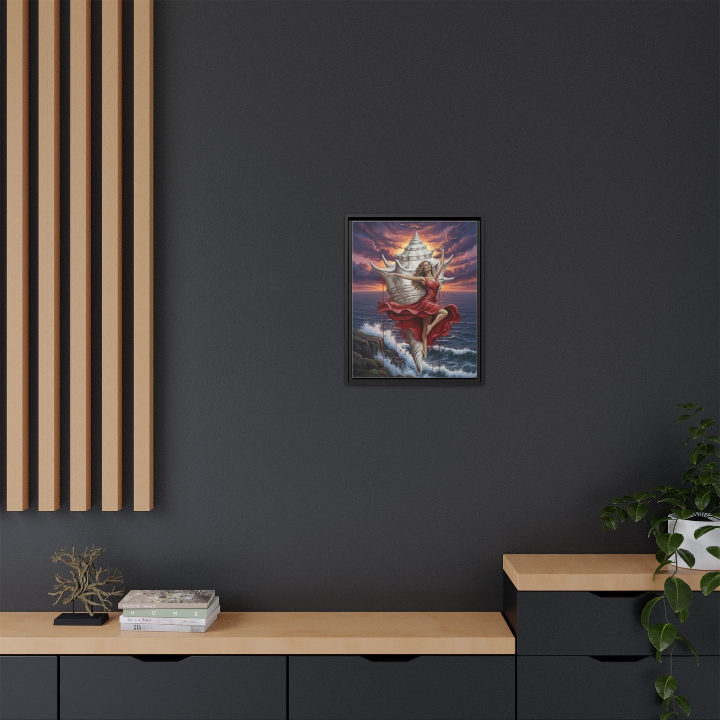 Vibration of the Keys Conch Shell Dancer (Red)