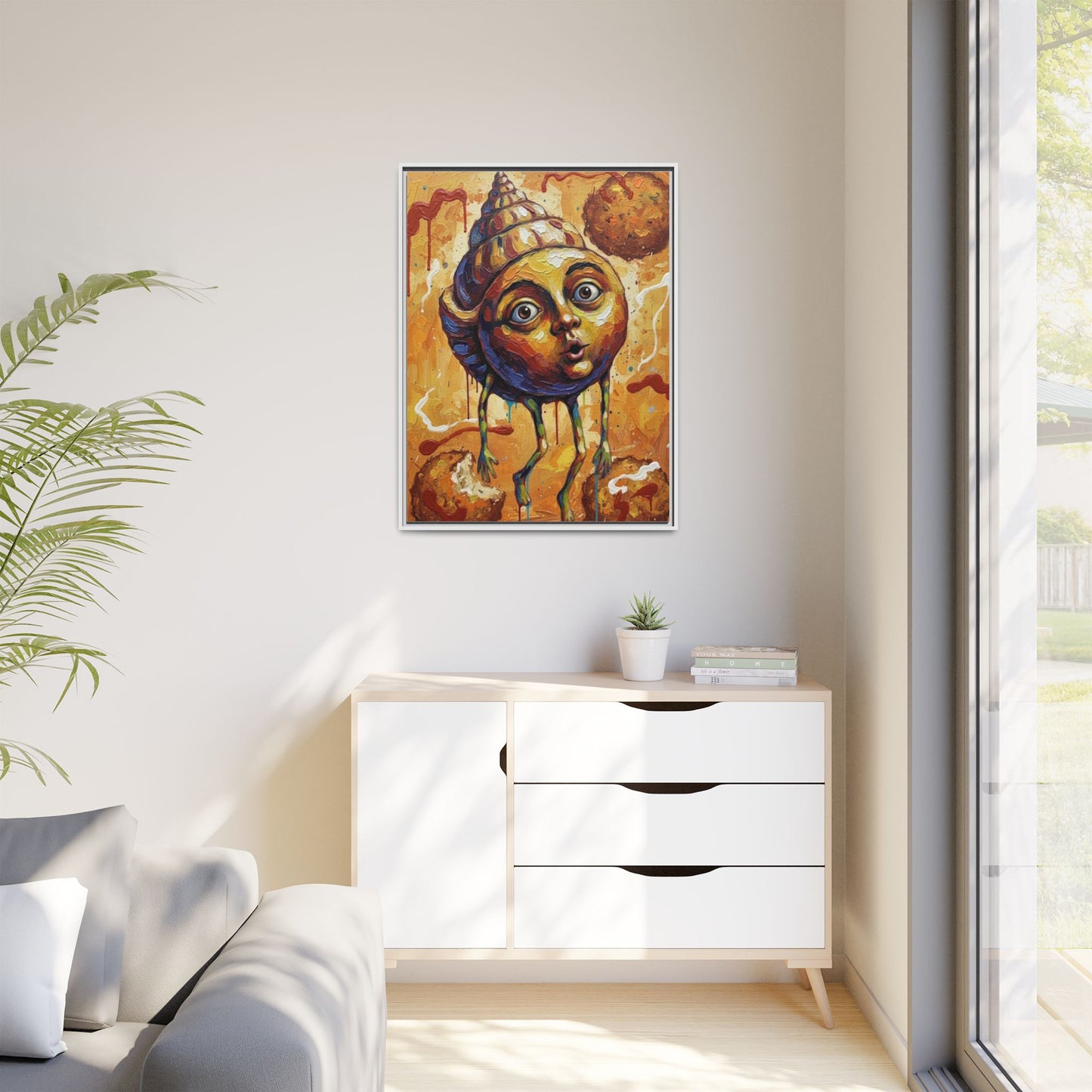 Vibration of the Keys “Conch Fritters” Wall Art
