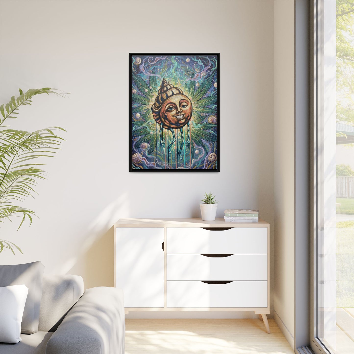 Vibration of the Keys “Legalized Conch” Wall Art