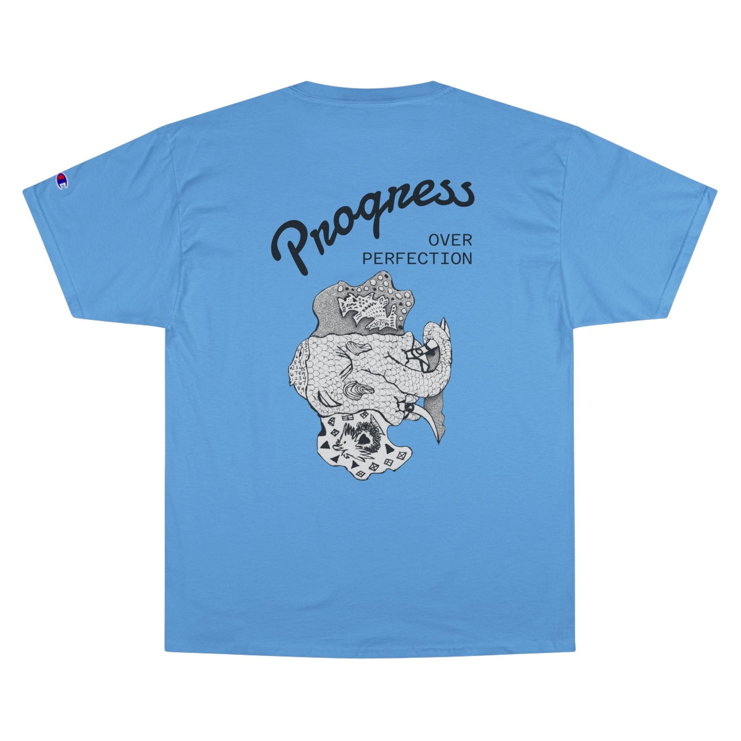 Progress Over Perfection Champion T-Shirt