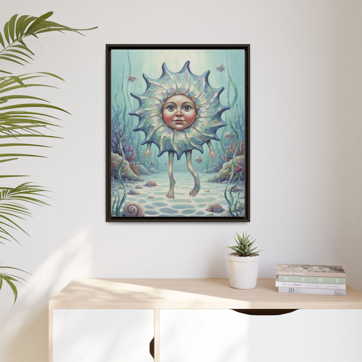 Vibration of the Keys “Baby Conch” Wall Art