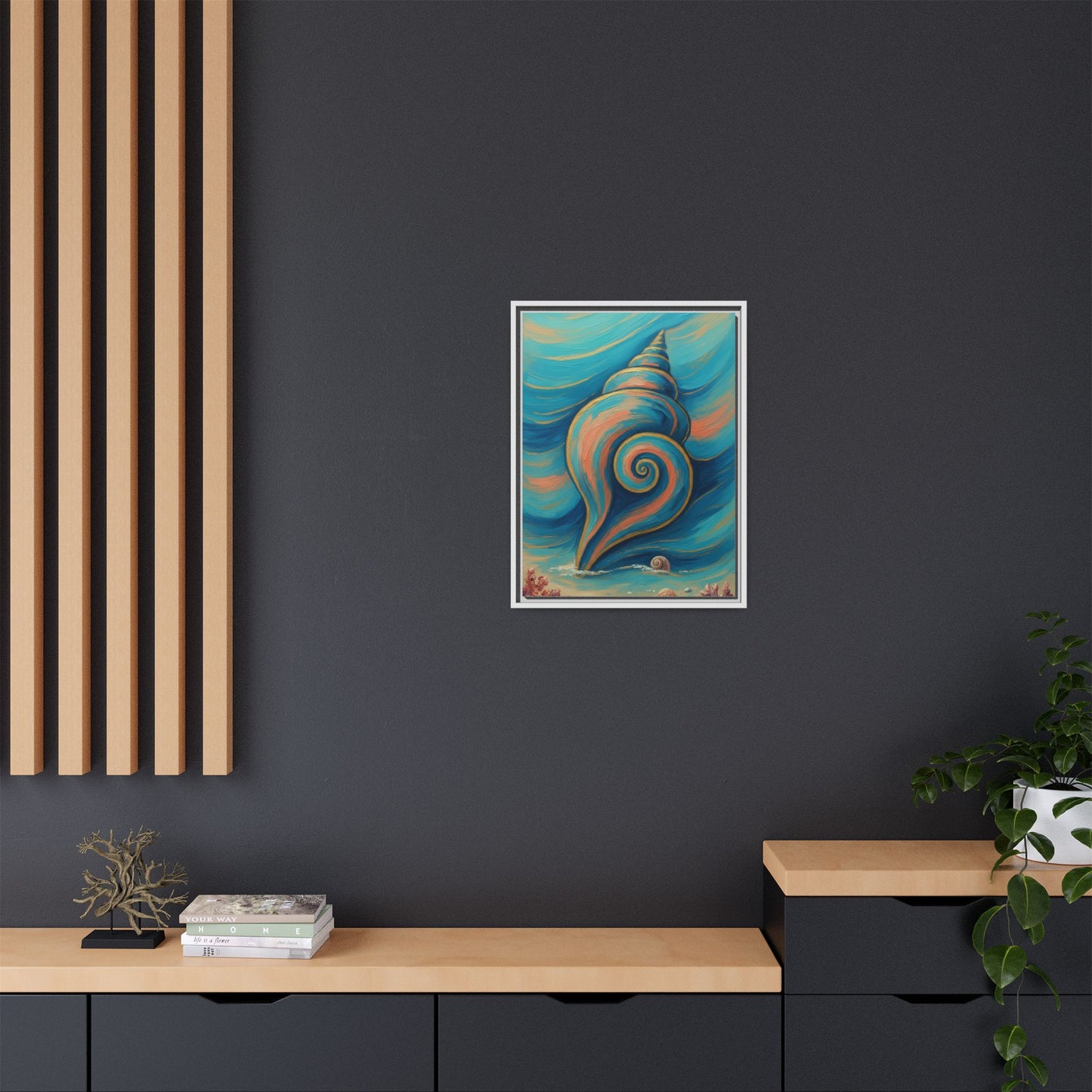 Vibration of the Keys – Colorful Sea Shell Coastal Wall Art