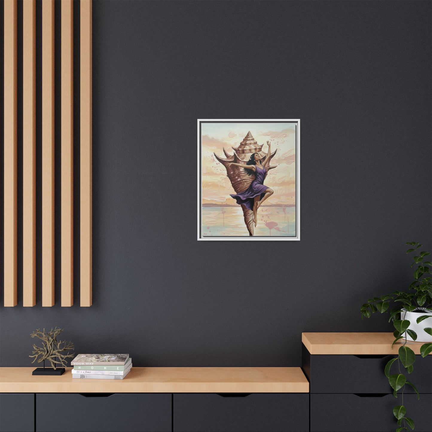 Vibration of the Keys Conch Shell Dancer (Purple)