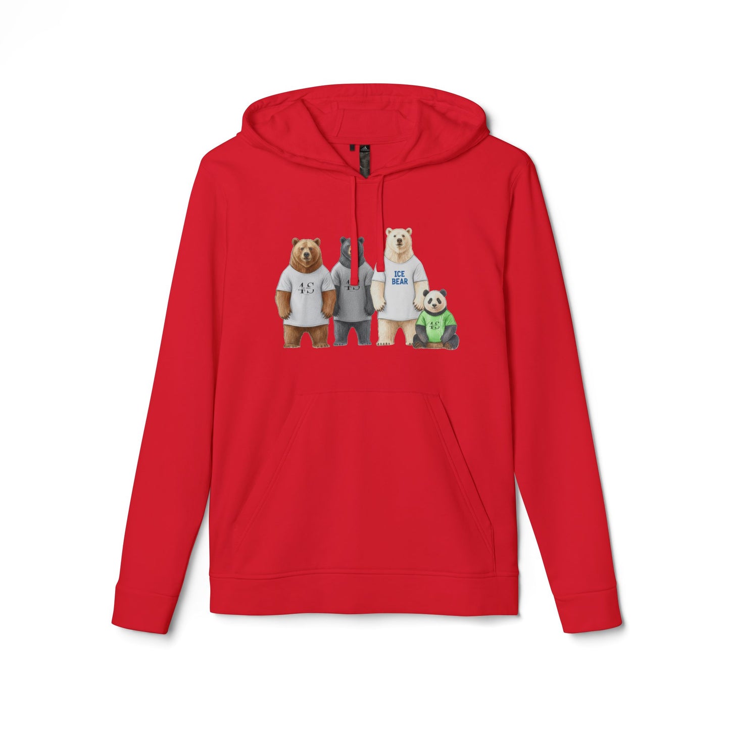 Different Breeds, Same Soul Bear Family Adidas Hoodie