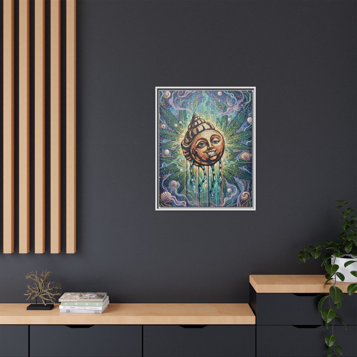 Vibration of the Keys “Legalized Conch” Wall Art