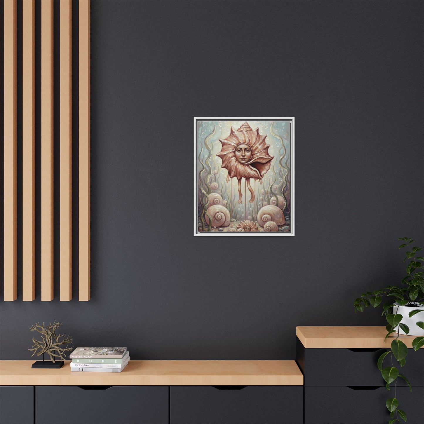 Vibration of the Keys “Mother Conch” Wall Art