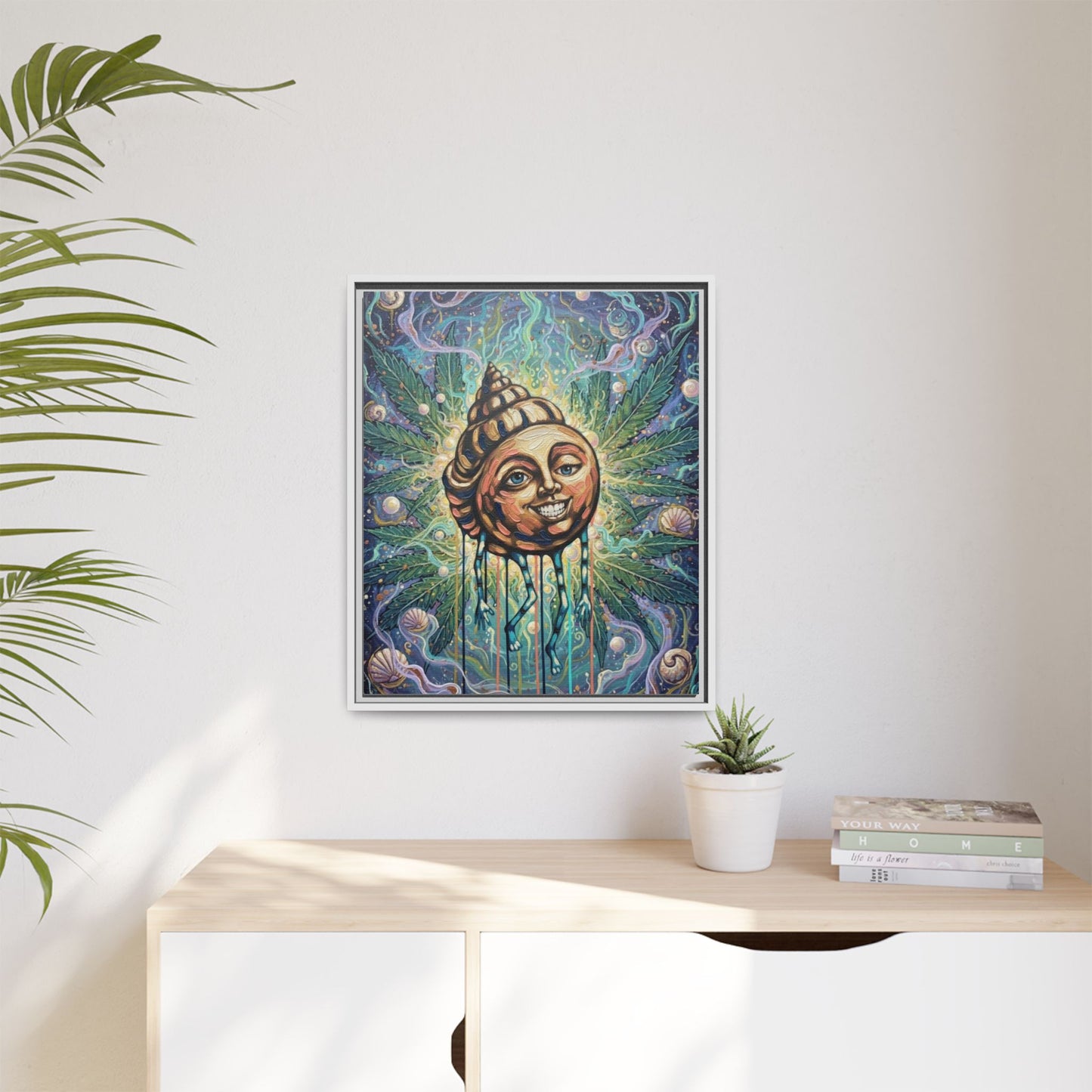 Vibration of the Keys “Legalized Conch” Wall Art